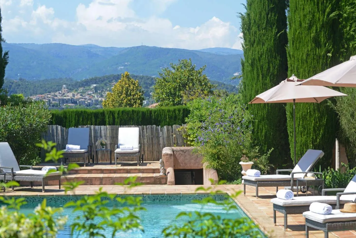 Mountain view in Le Mas du Chanoine