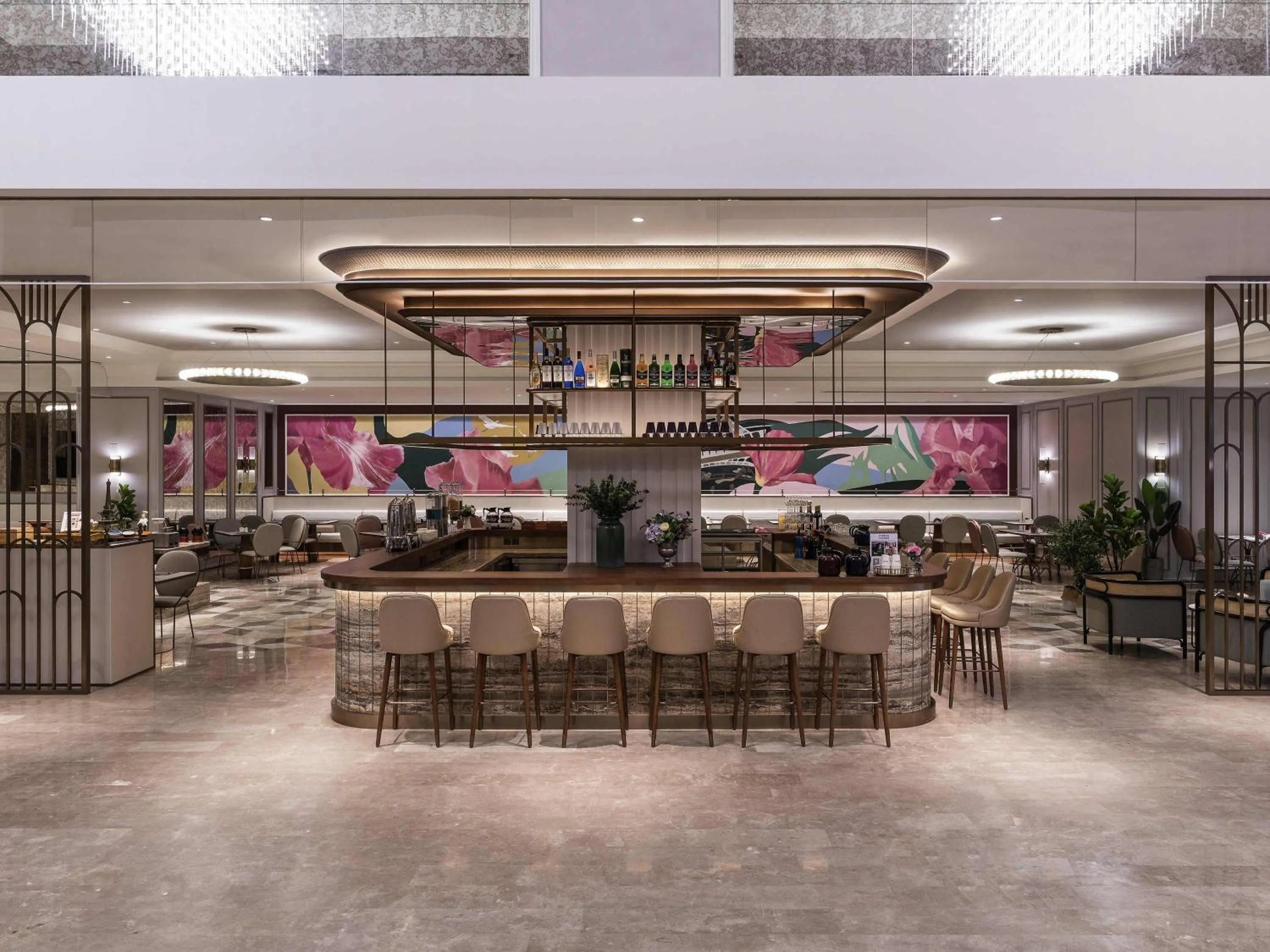 Lounge or bar in Mercure Hangzhou Xixi Wetland