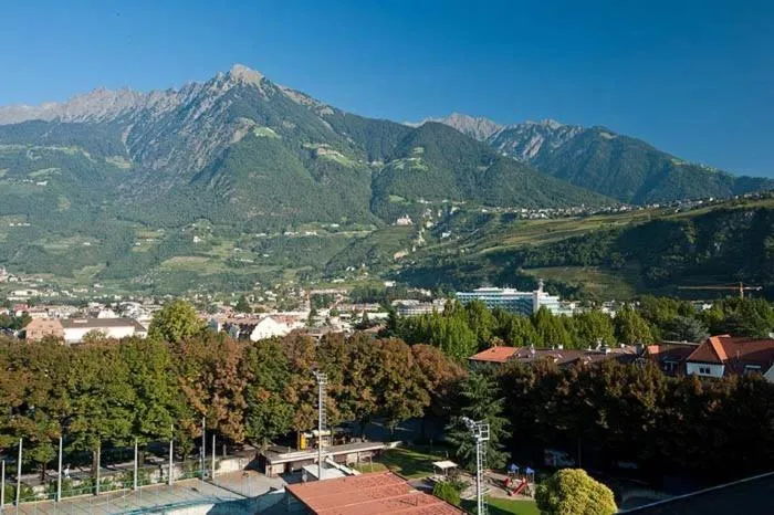 Mountain view in Hotel Lux