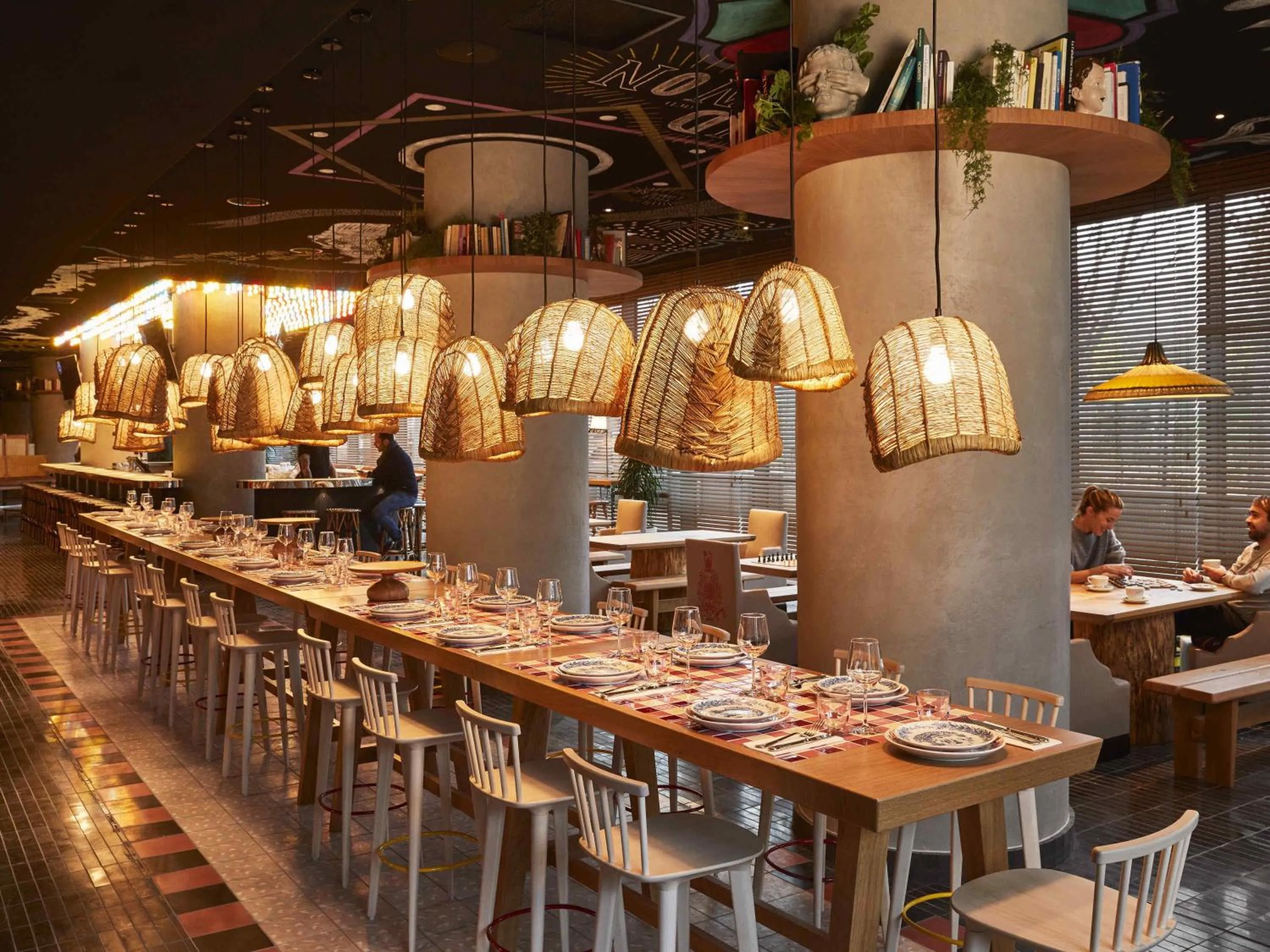 Restaurant/places to eat in Mama Shelter Paris West