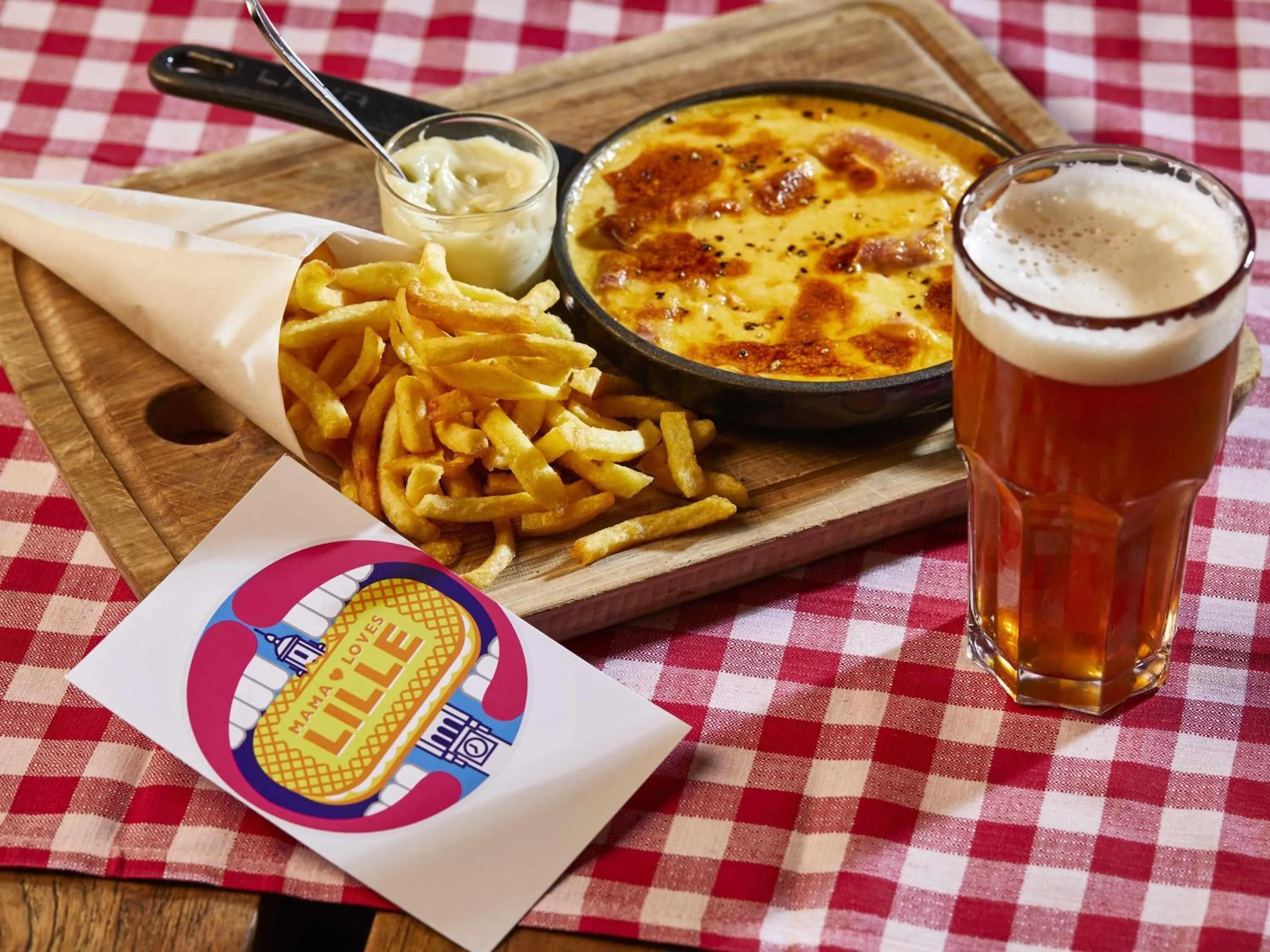 Restaurant/places to eat in Mama Shelter Lille