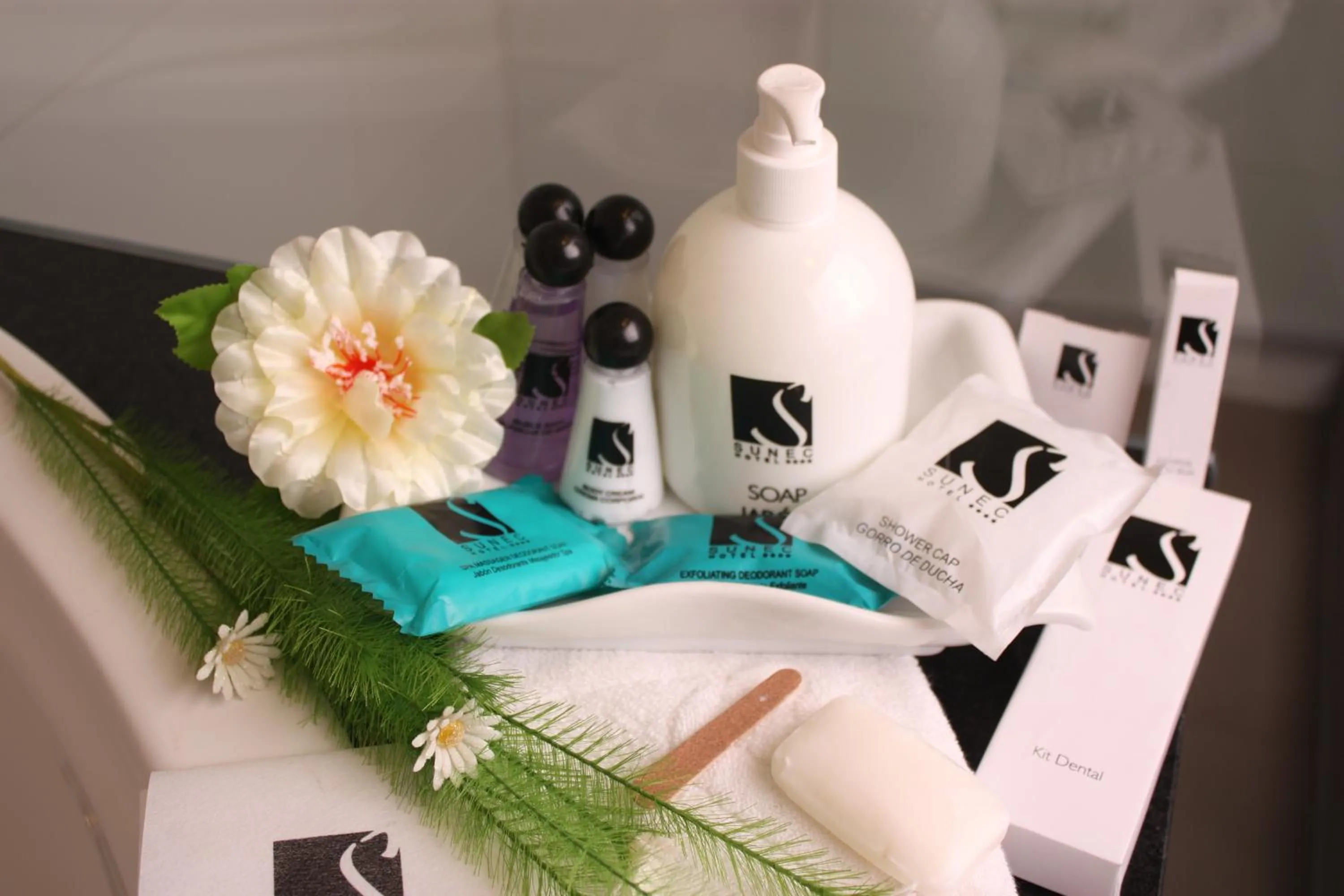 Decorative detail in Sunec Hotel