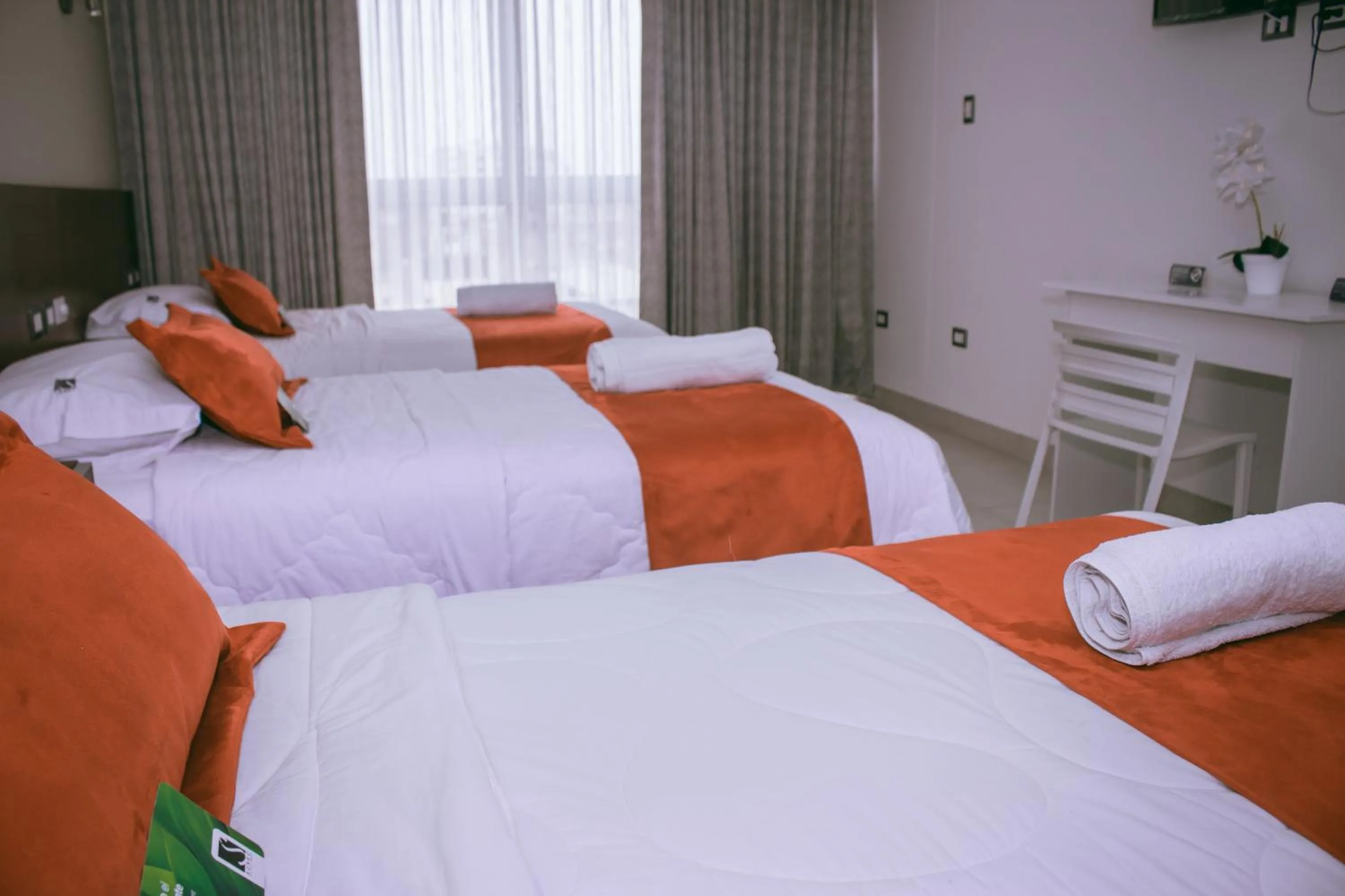 Bed in Sunec Hotel