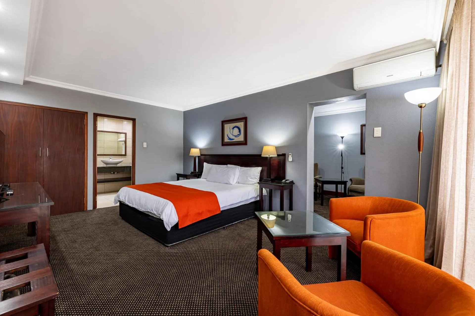 Bed in African Sky Ermelo Inn