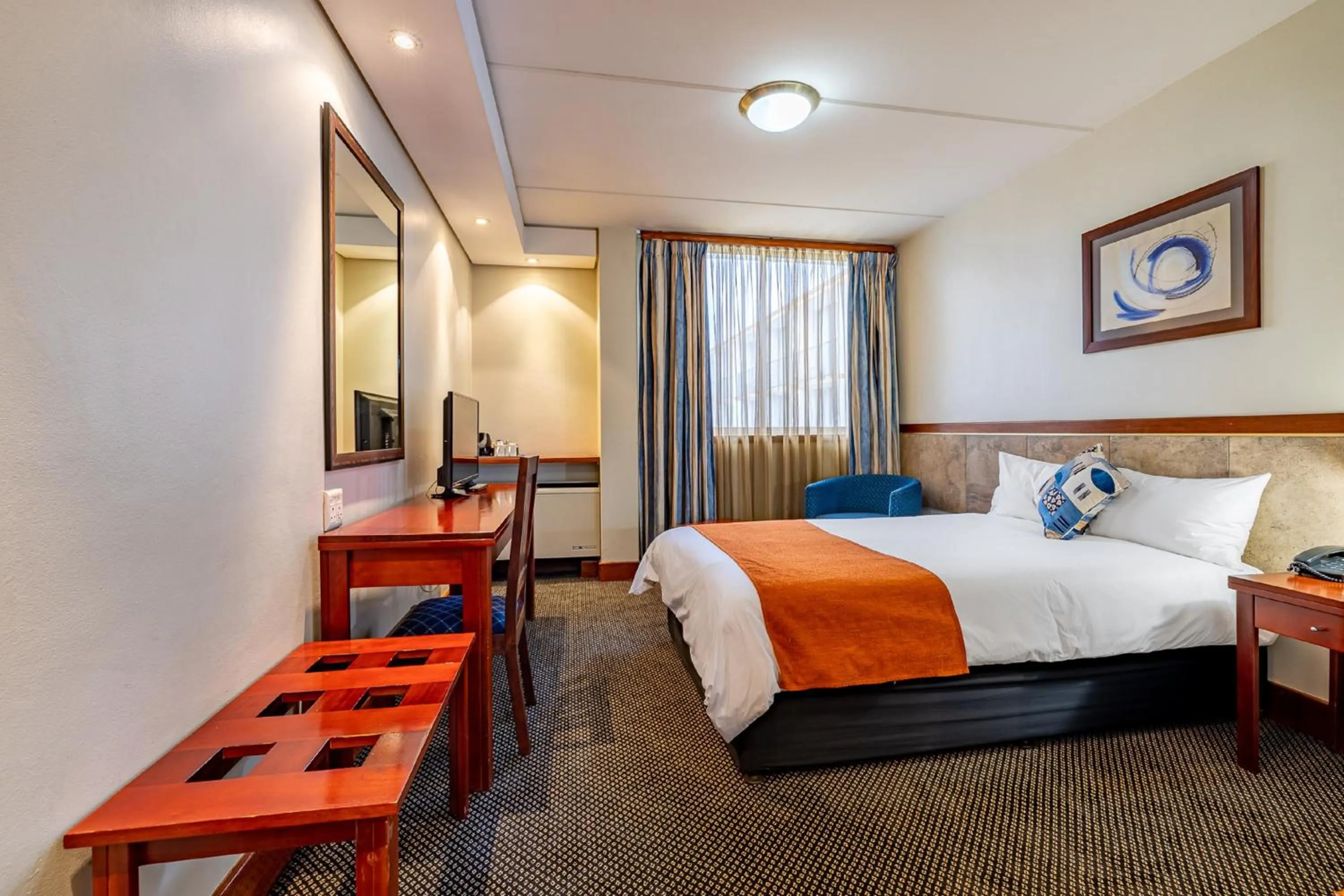 Bed in African Sky Ermelo Inn