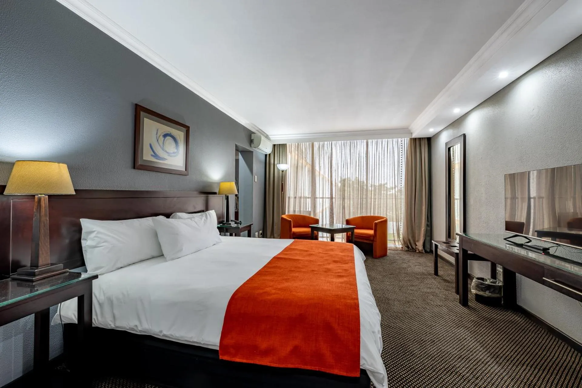 Bed in African Sky Ermelo Inn