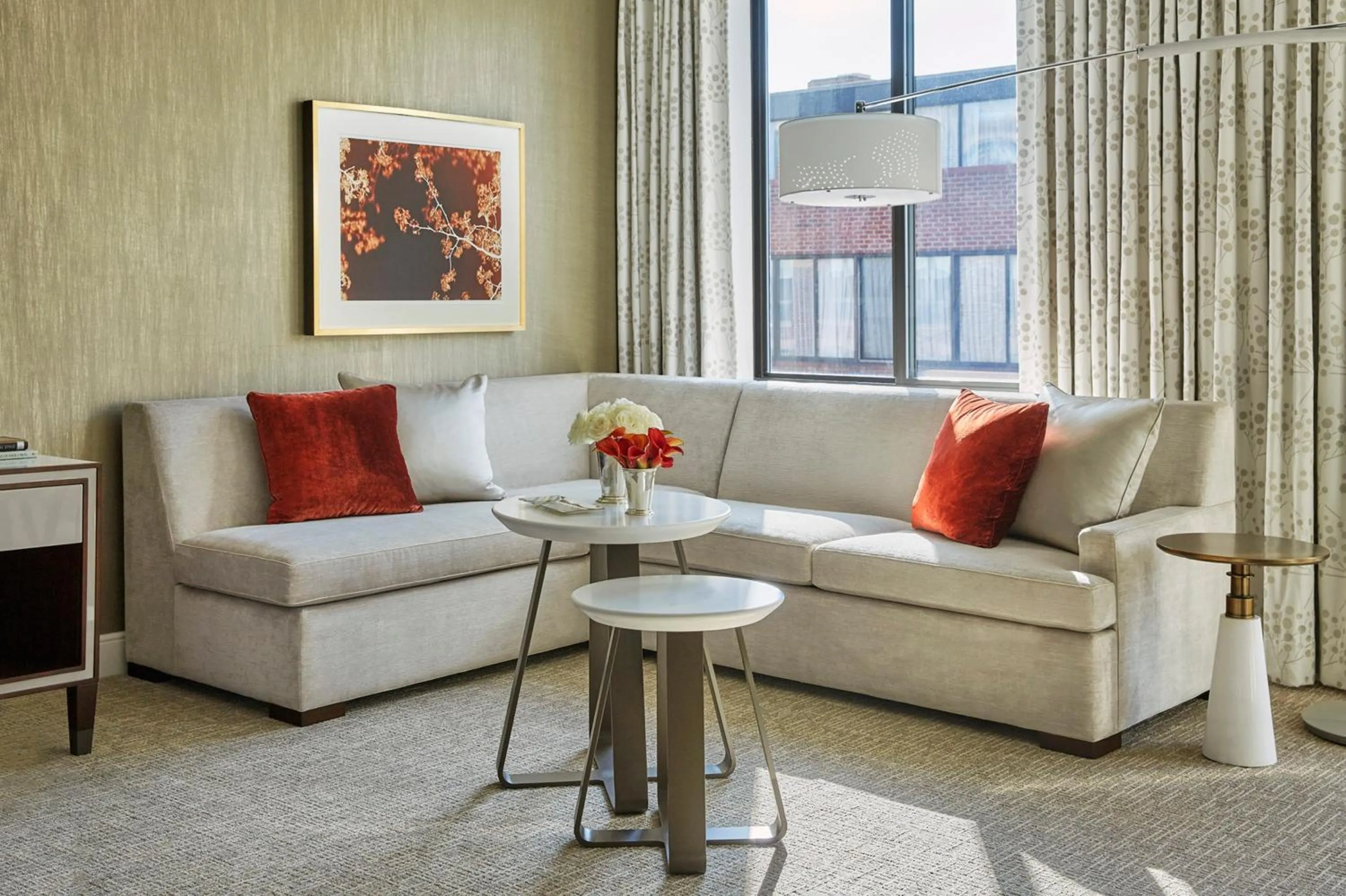 Living room in Four Seasons Washington DC