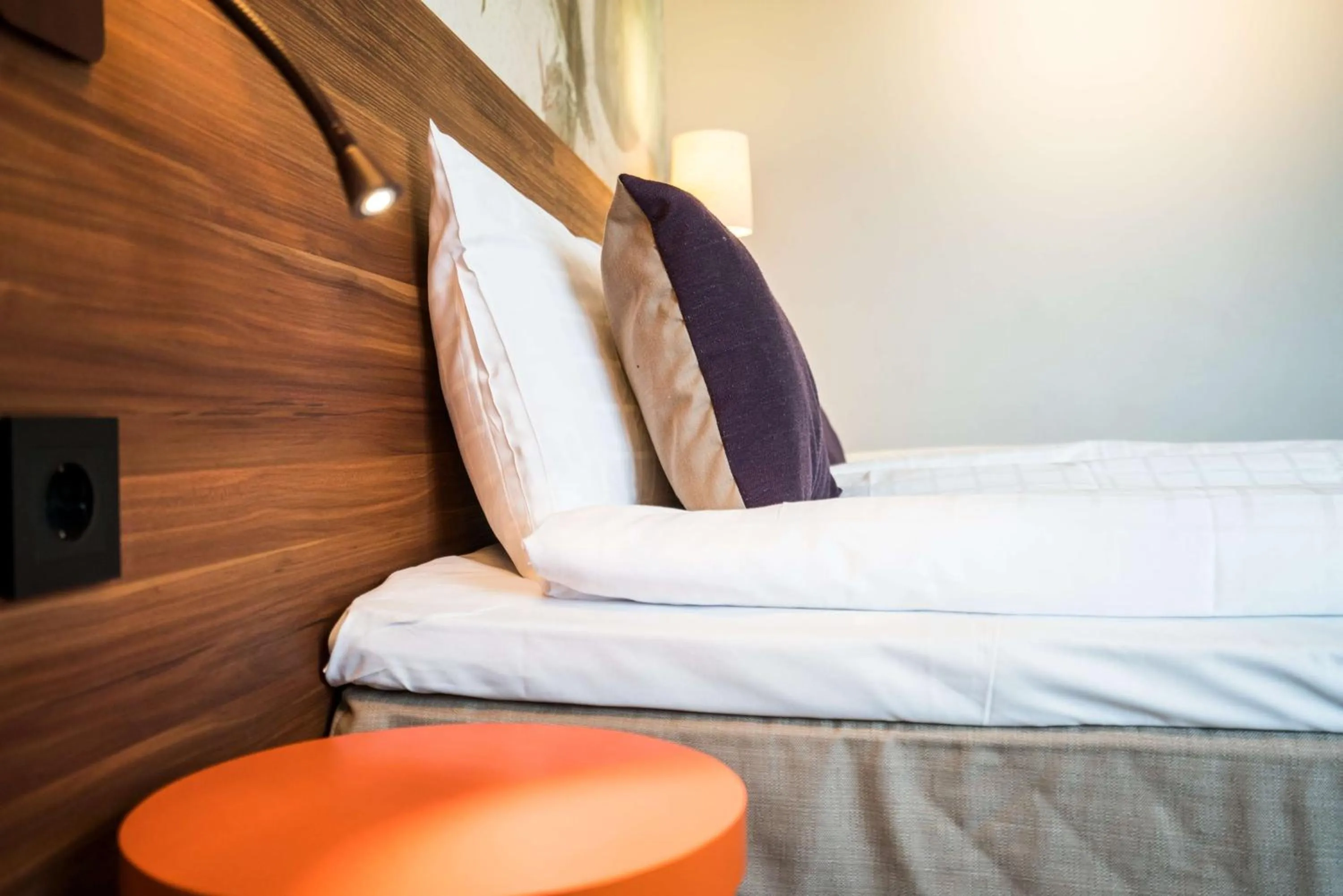 Bedroom, Bed in Scandic Kungens Kurva