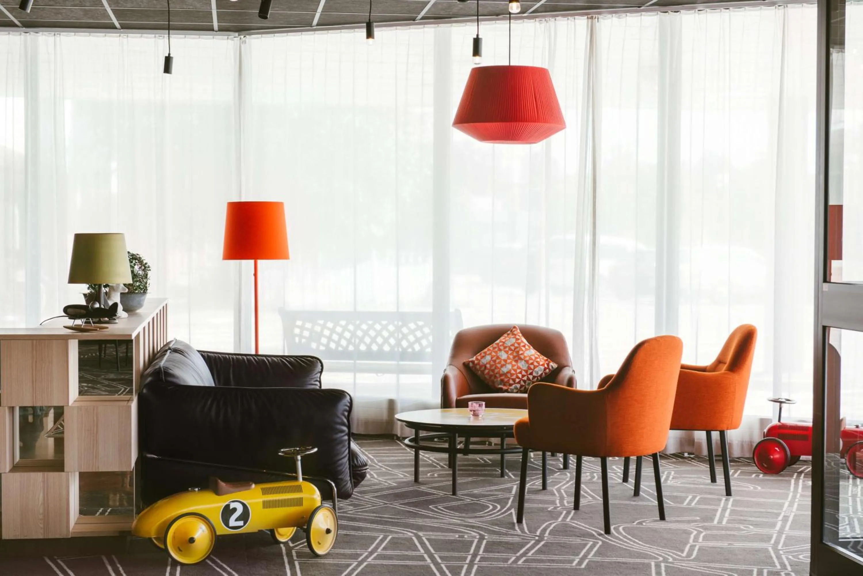 Lobby or reception in Scandic Kungens Kurva