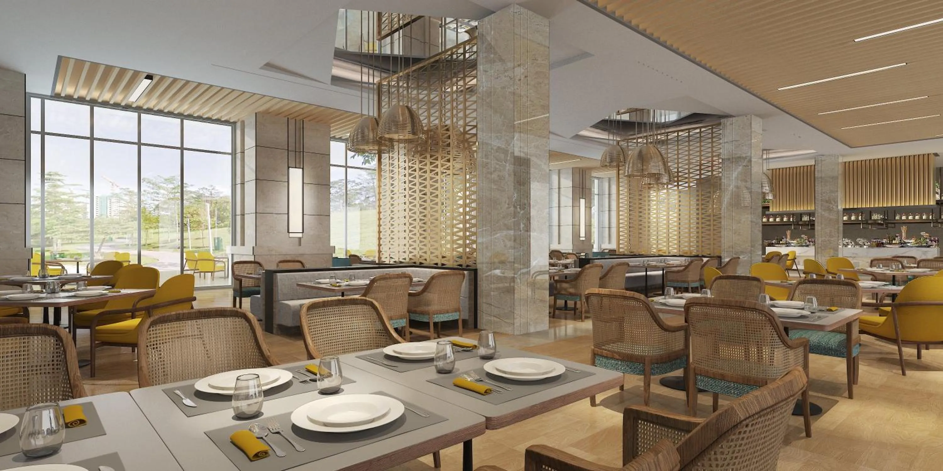 Restaurant/places to eat in Crowne Plaza Huzhou by IHG