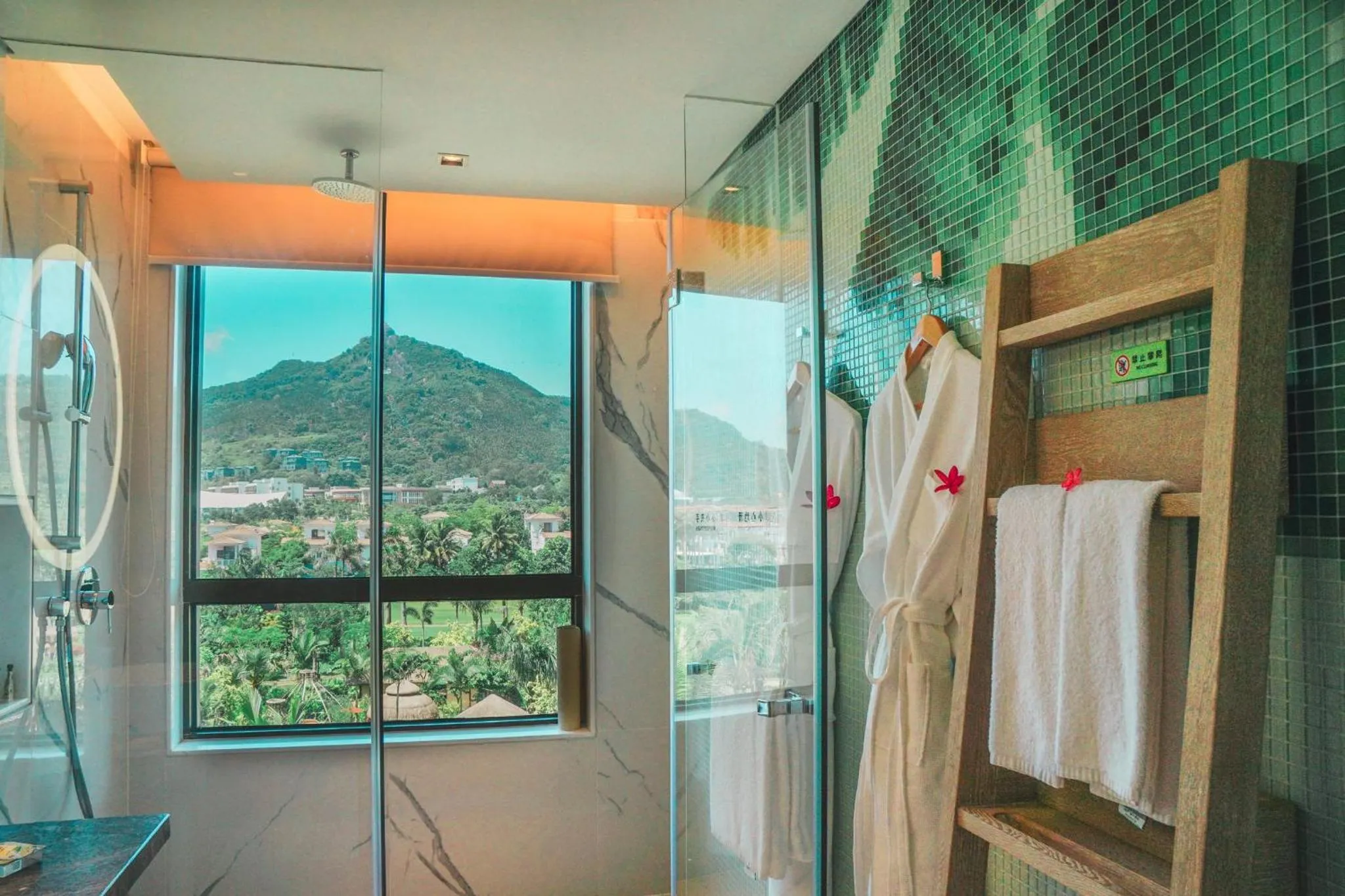 Bathroom in Holiday Inn Resort Qionghai Guantang by IHG