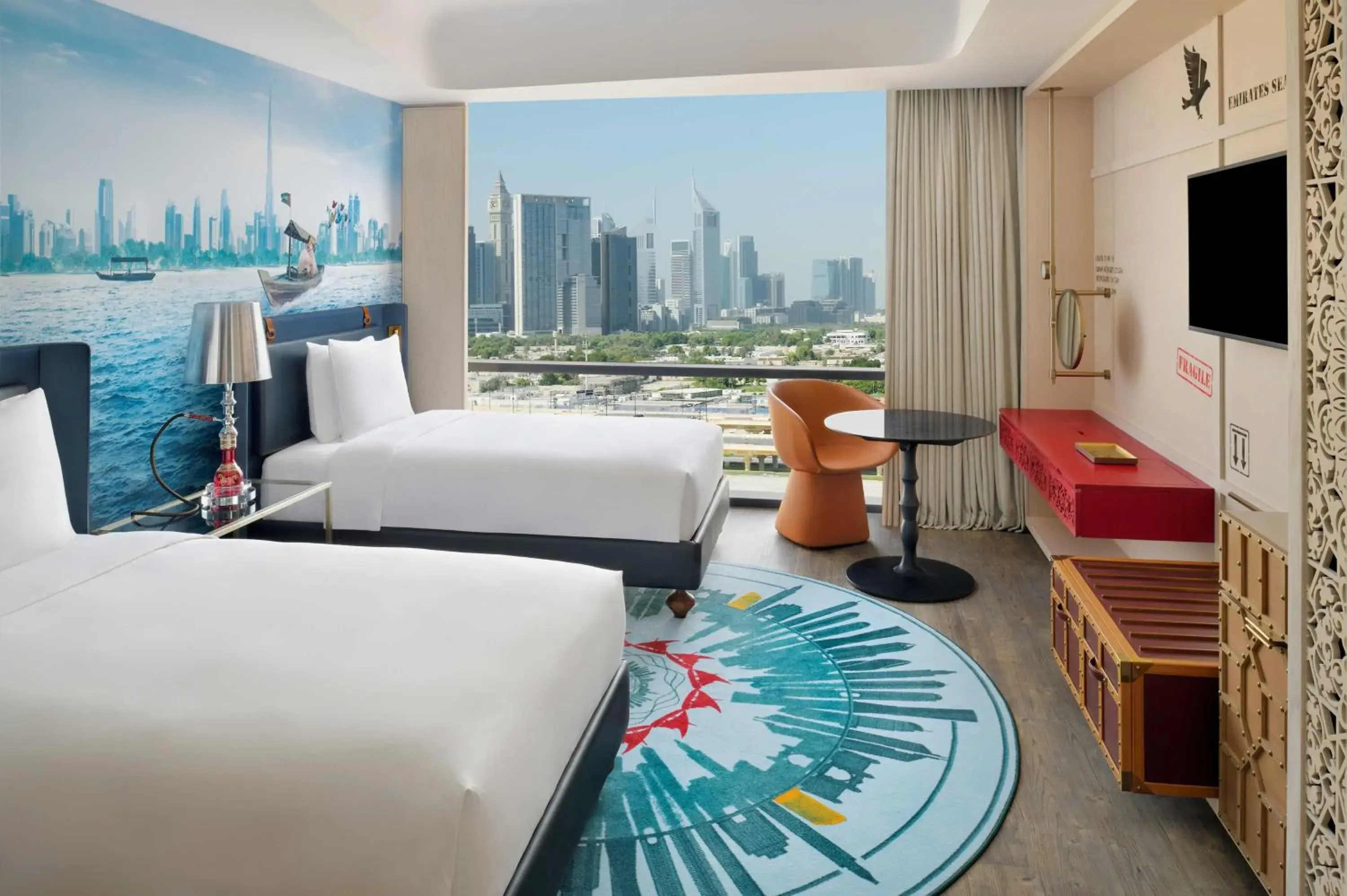 2 Twin Standard Downtown View w comp transfer to Dubai Mall & Kite Beach in Hotel Indigo Dubai Downtown, an IHG Hotel 2 Twin Standard Downtown View w comp transfer to Dubai Mall & Kite Beach in Hotel Indigo Dubai Downtown, an IHG Hotel