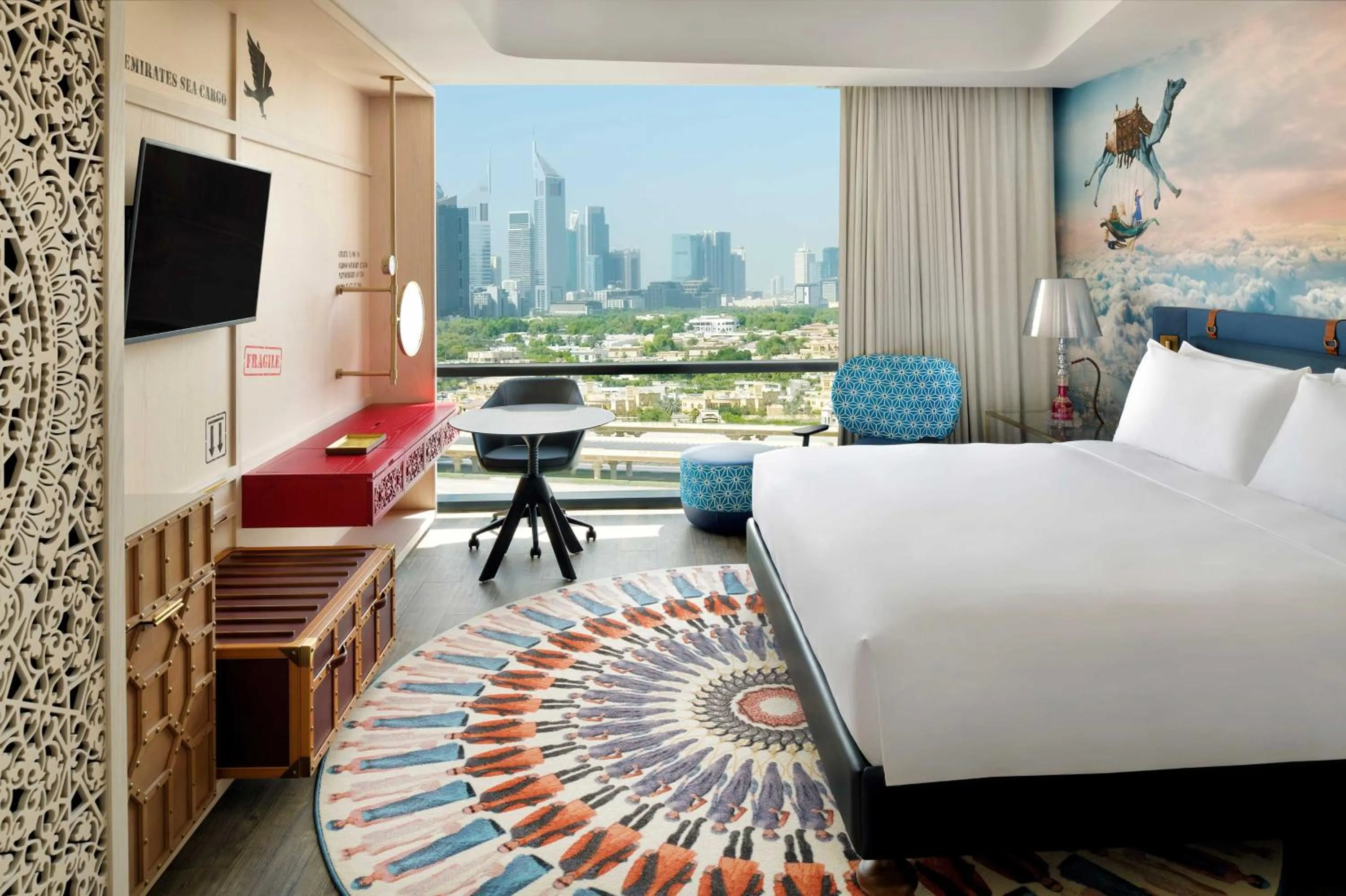 Bed in Hotel Indigo Dubai Downtown by IHG