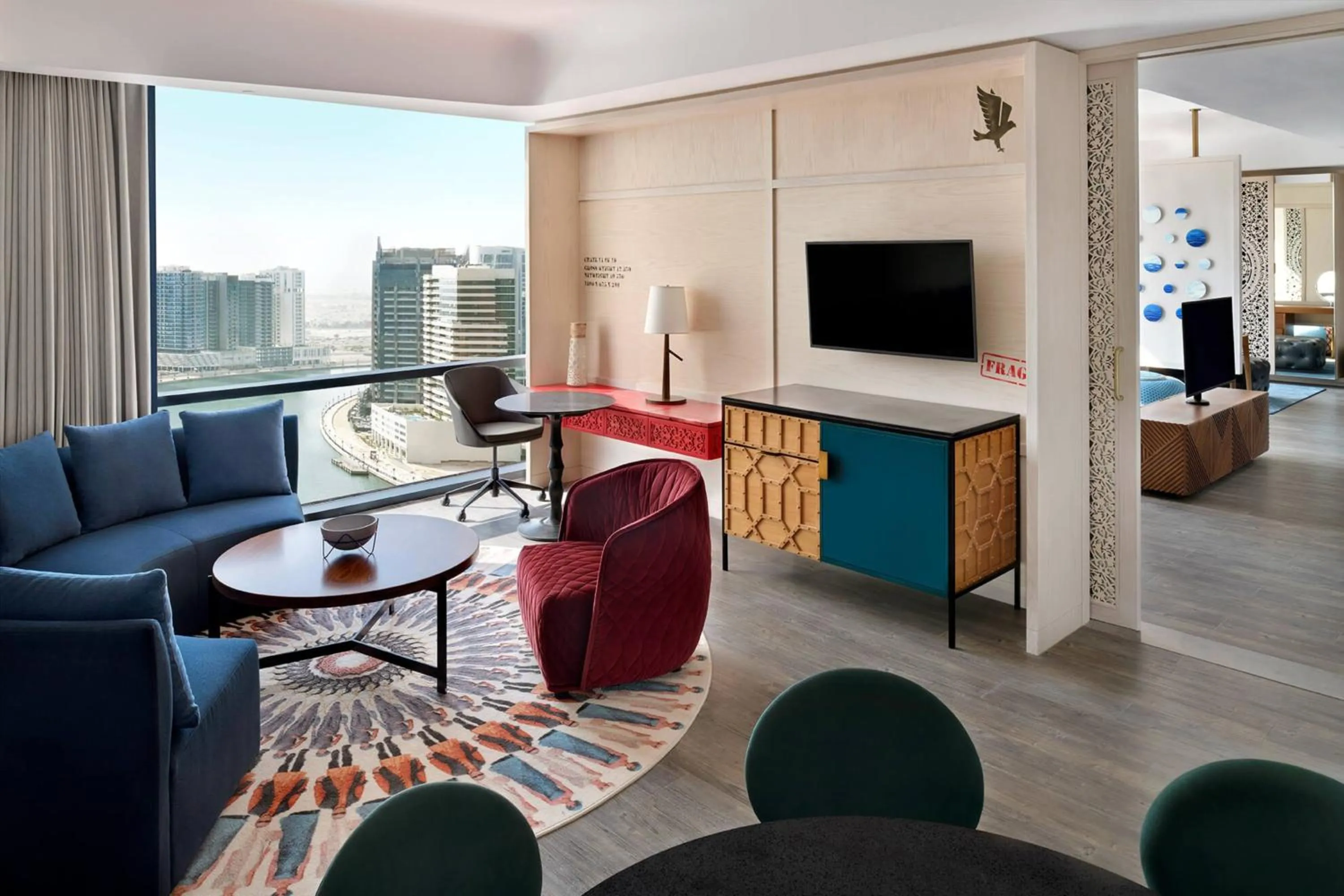 Photo of the whole room in Hotel Indigo Dubai Downtown by IHG