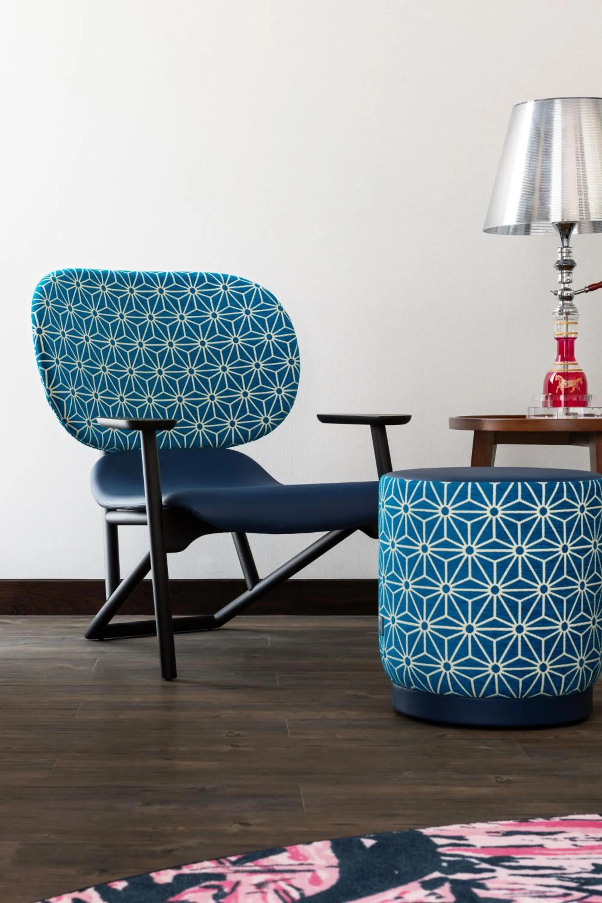 Seating area in Hotel Indigo Dubai Downtown by IHG