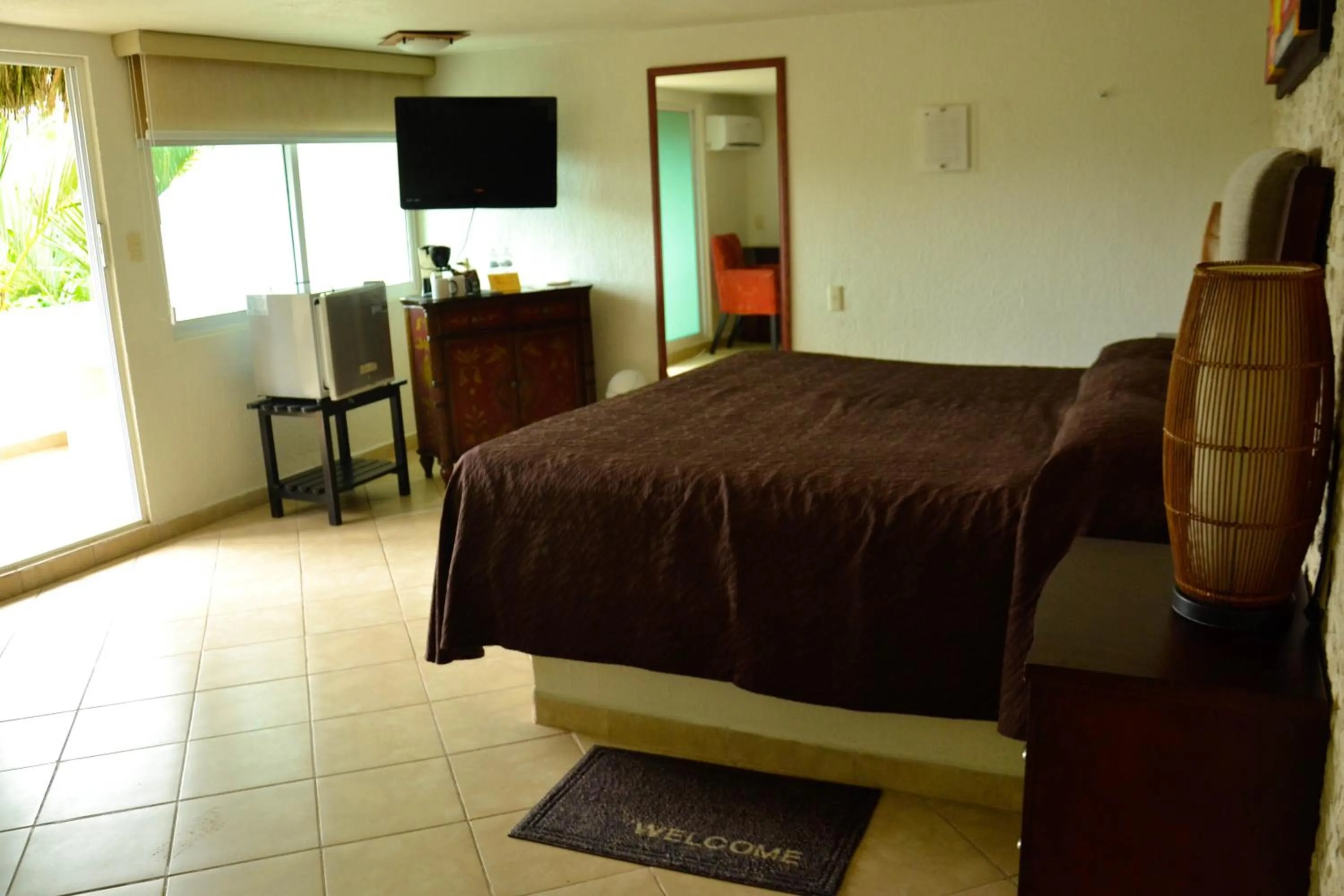 Bed in Bon Jesus Hotel