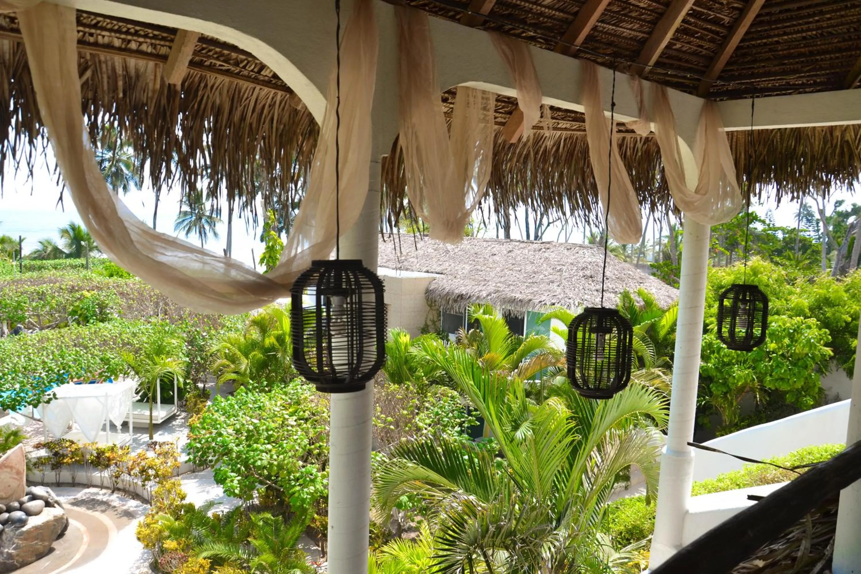 Garden view in Bon Jesus Hotel