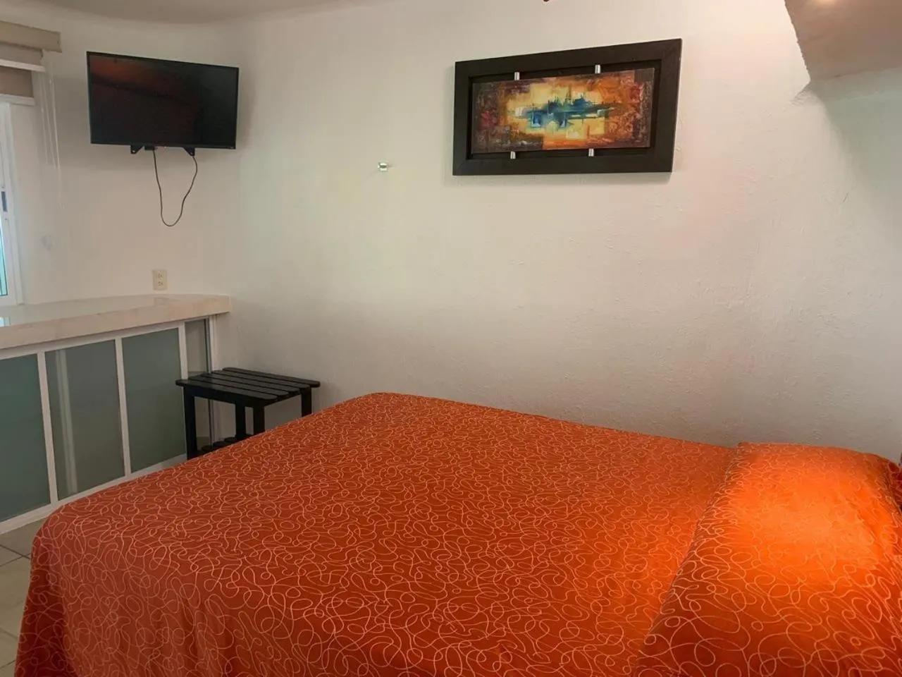 Bed in Bon Jesus Hotel