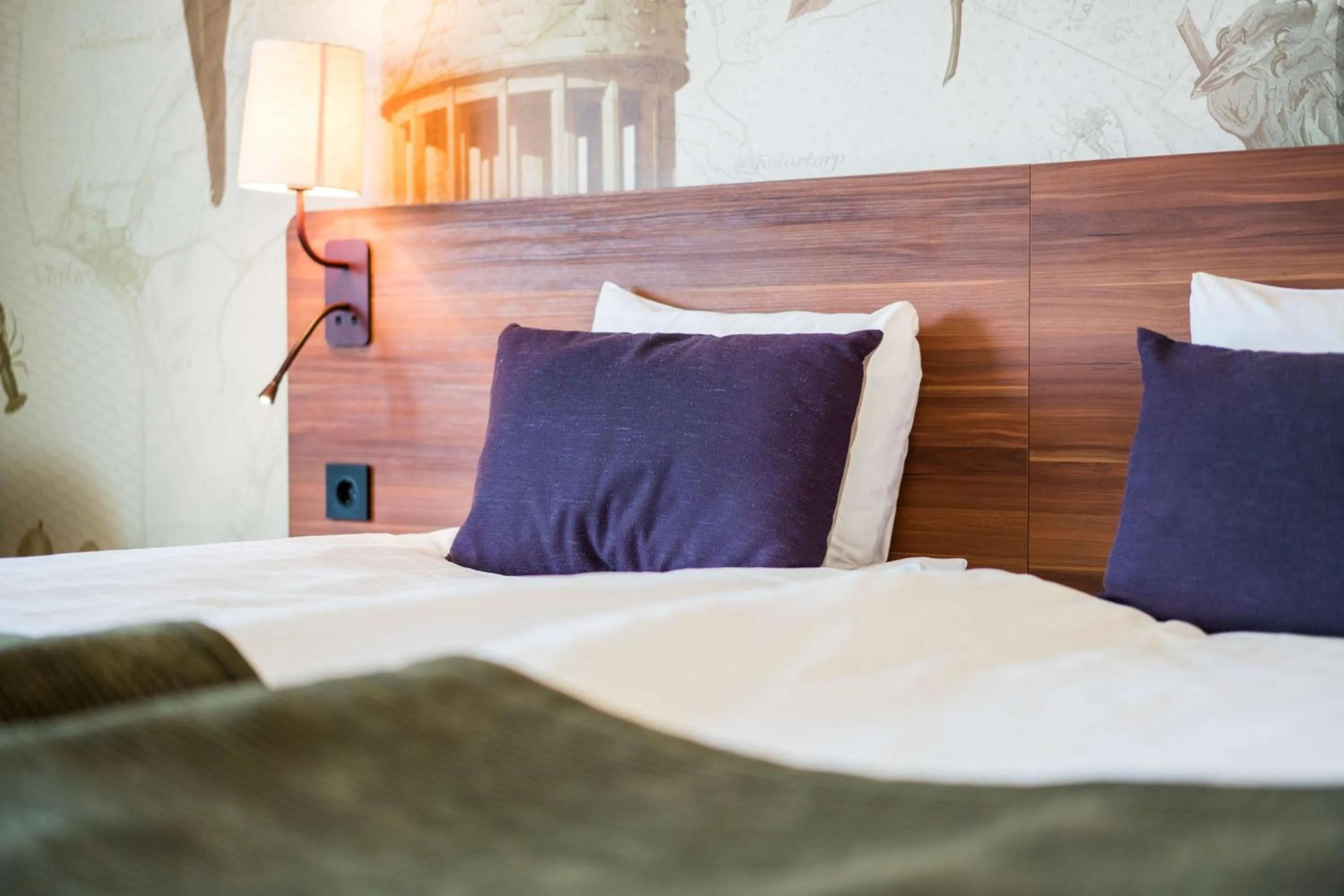 Bedroom, Bed in Scandic Uppsala Nord