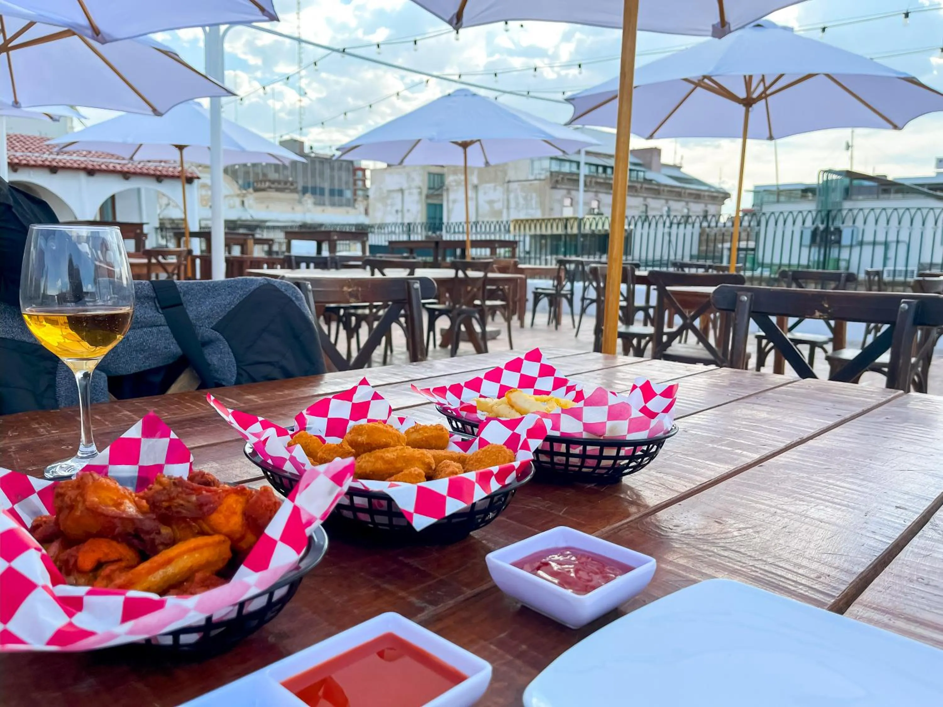 Balcony/Terrace in Hotel Frances