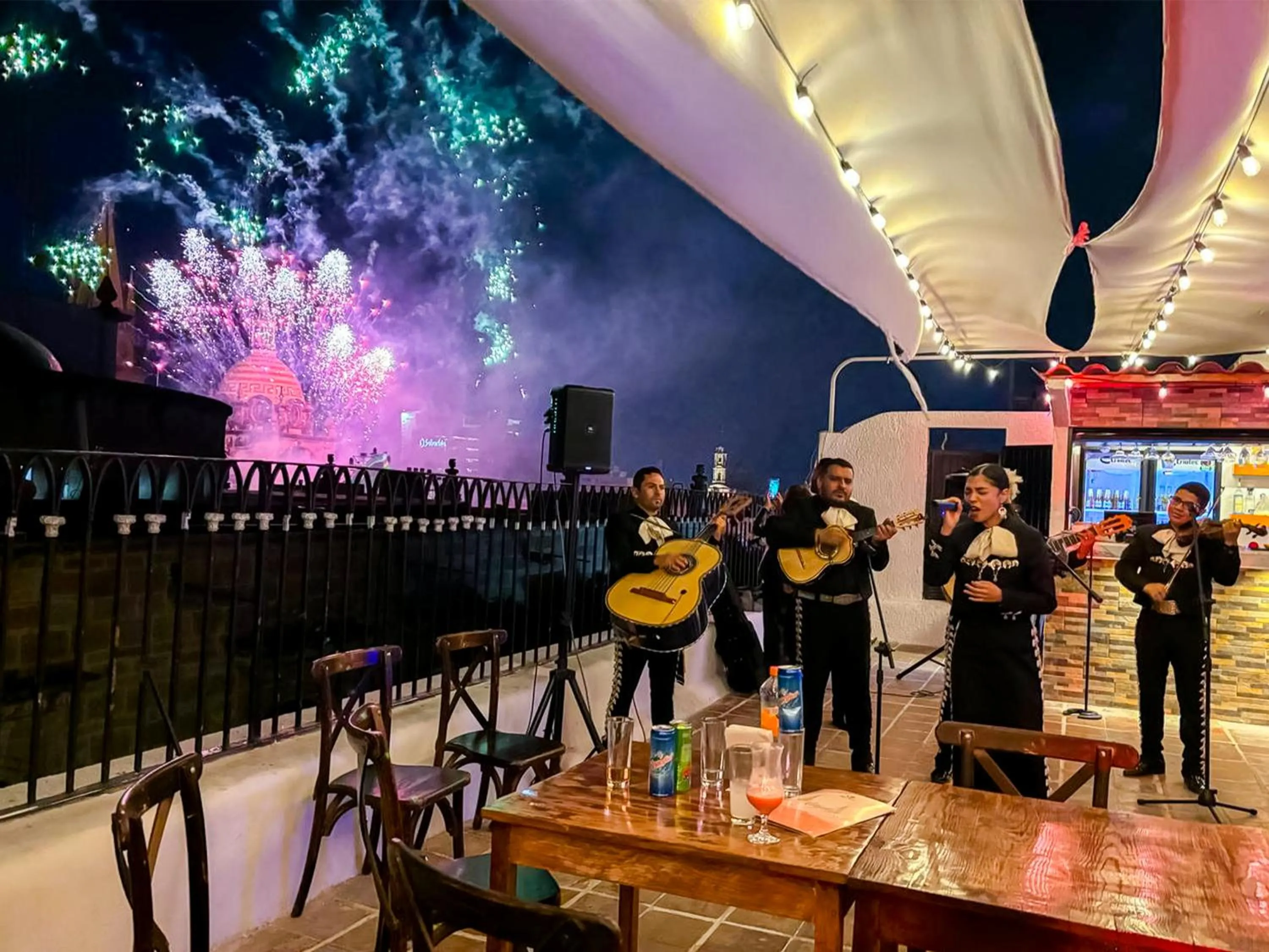 Balcony/Terrace in Hotel Frances