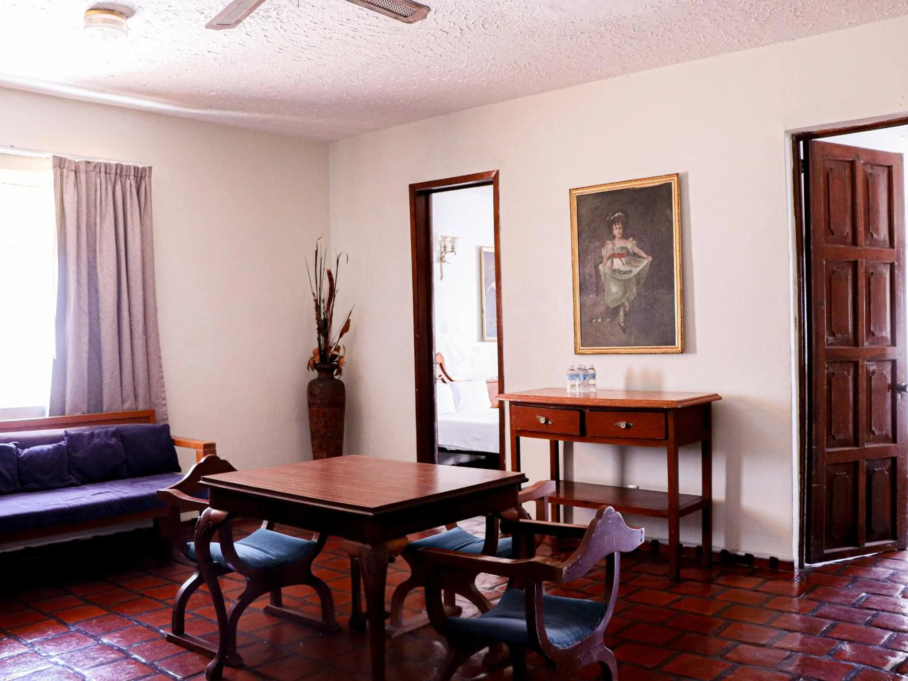 Living room in Hotel Frances