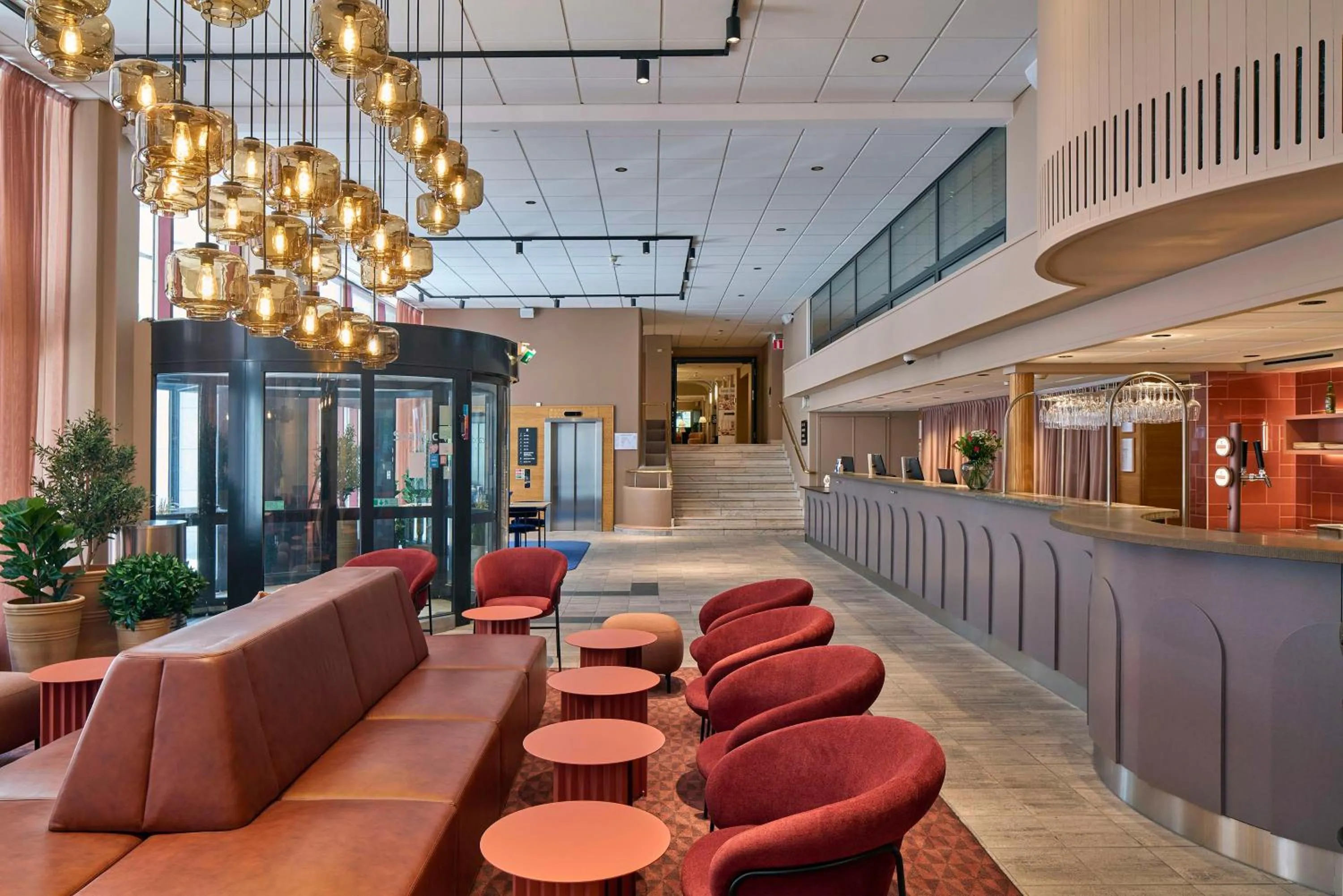 Lobby or reception in Scandic Swania