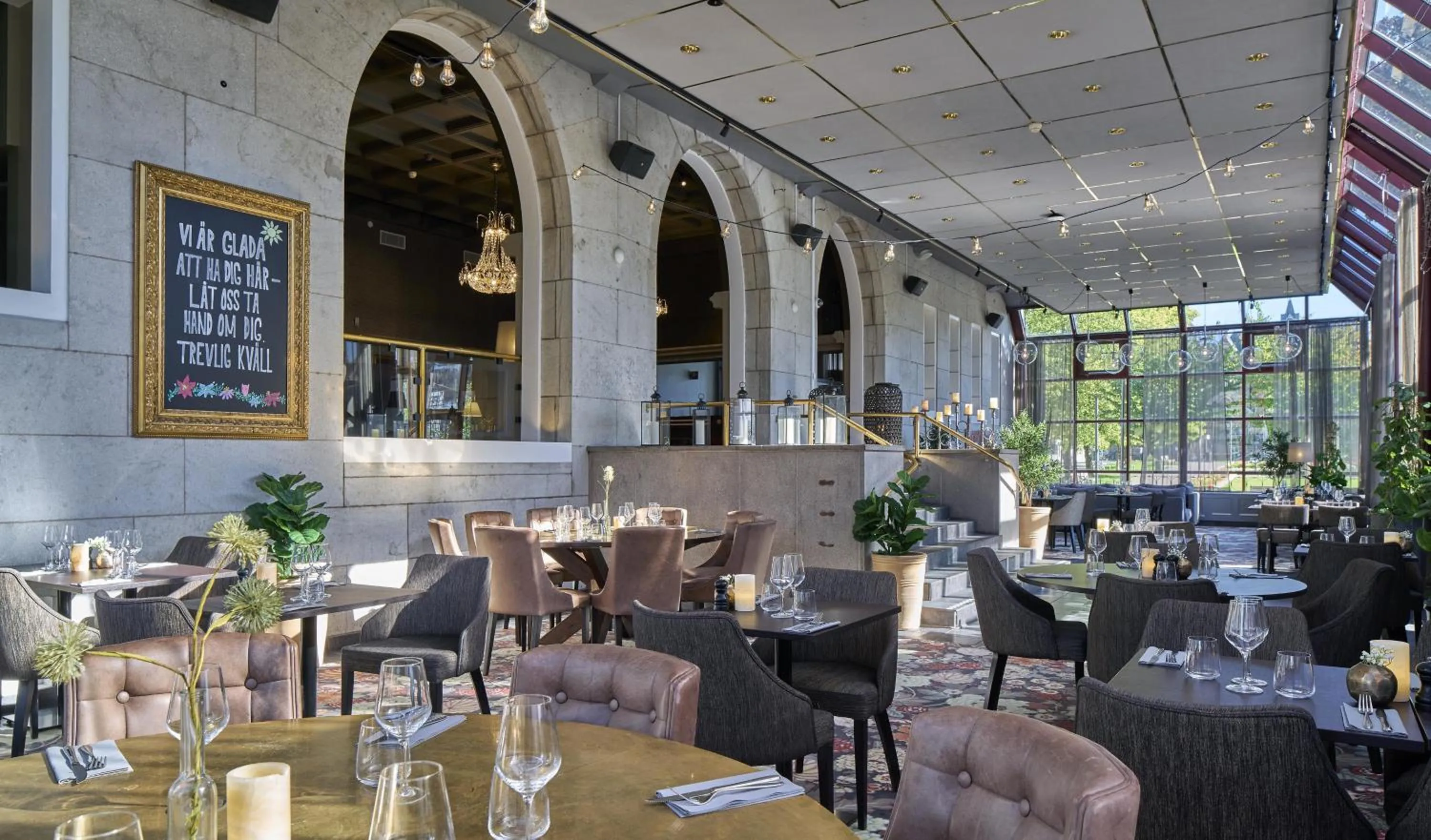 Restaurant/places to eat in Scandic Swania