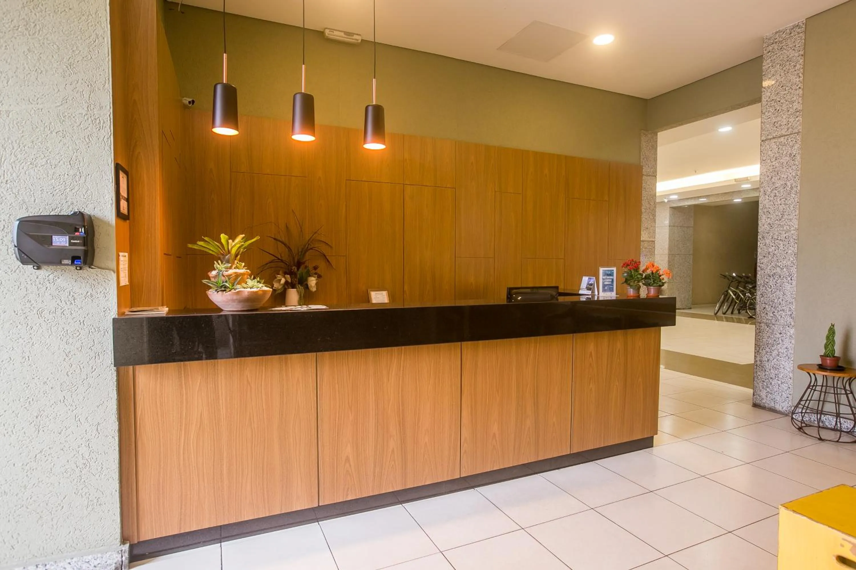 Lobby or reception in Hotel Flat Itaipava