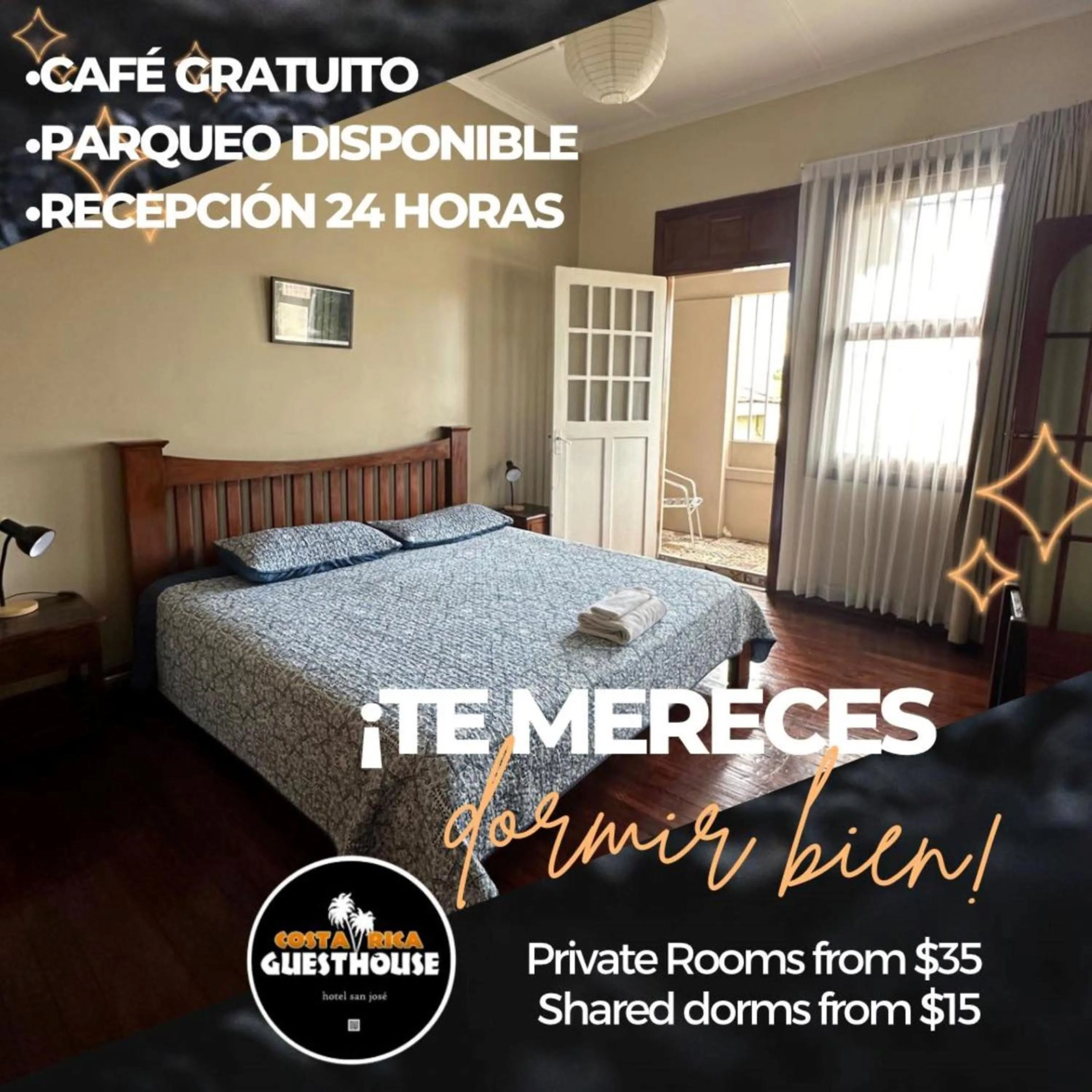 Bedroom, Bed in Costa Rica Guesthouse