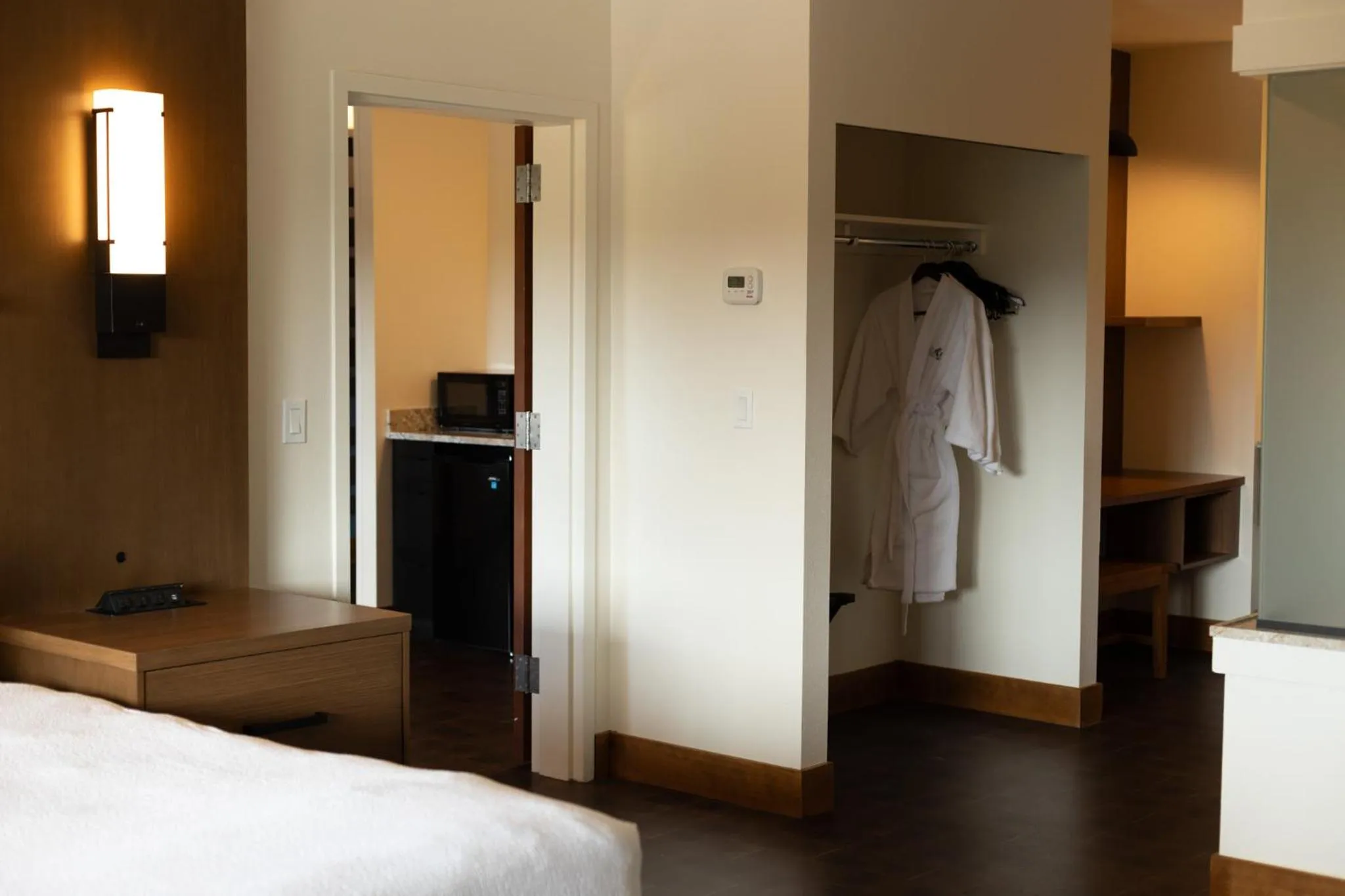 Bed in Little Creek Casino Resort