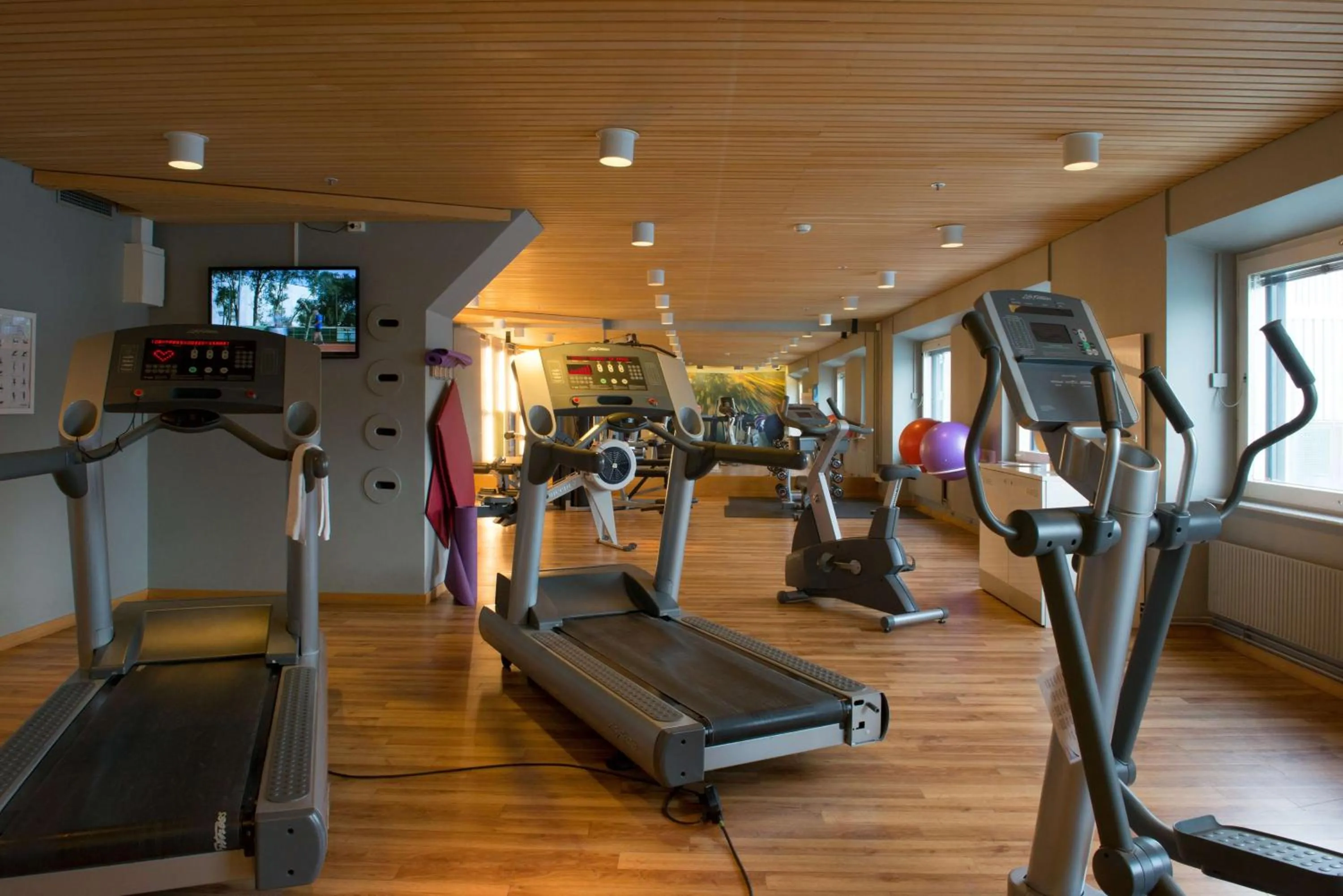 Fitness centre/facilities in Scandic Infra City