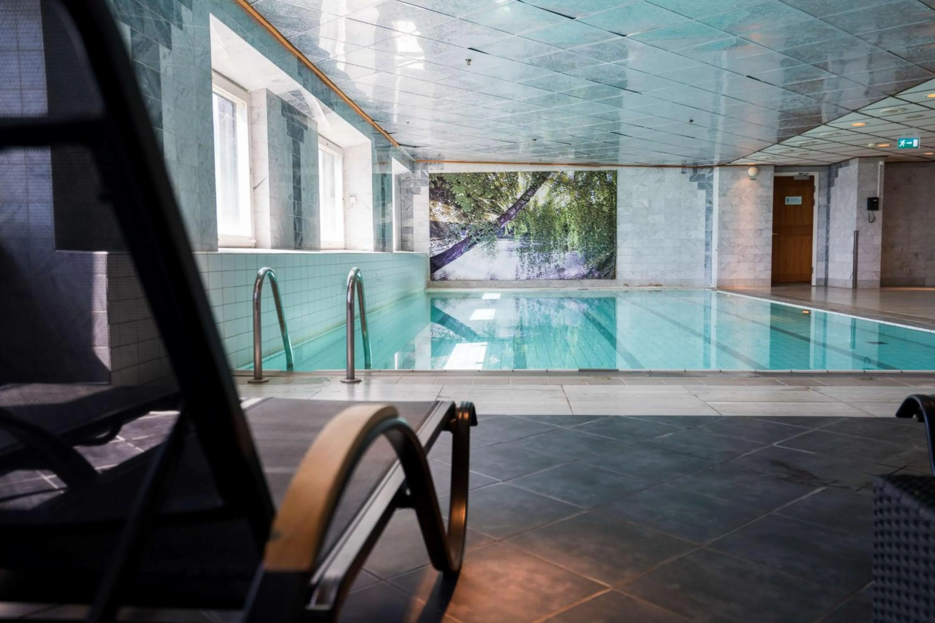 Pool view in Scandic Infra City