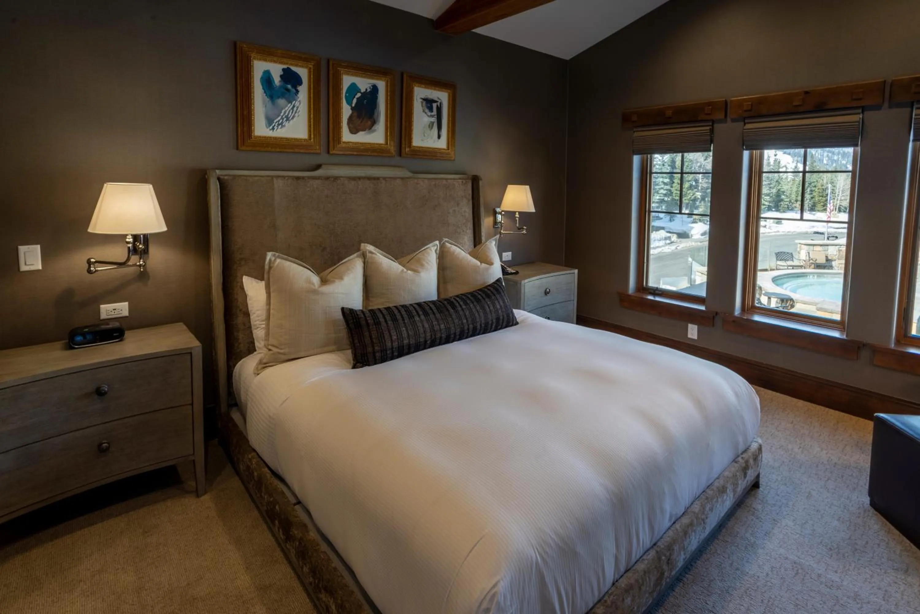 Bed in The Chateaux Deer Valley