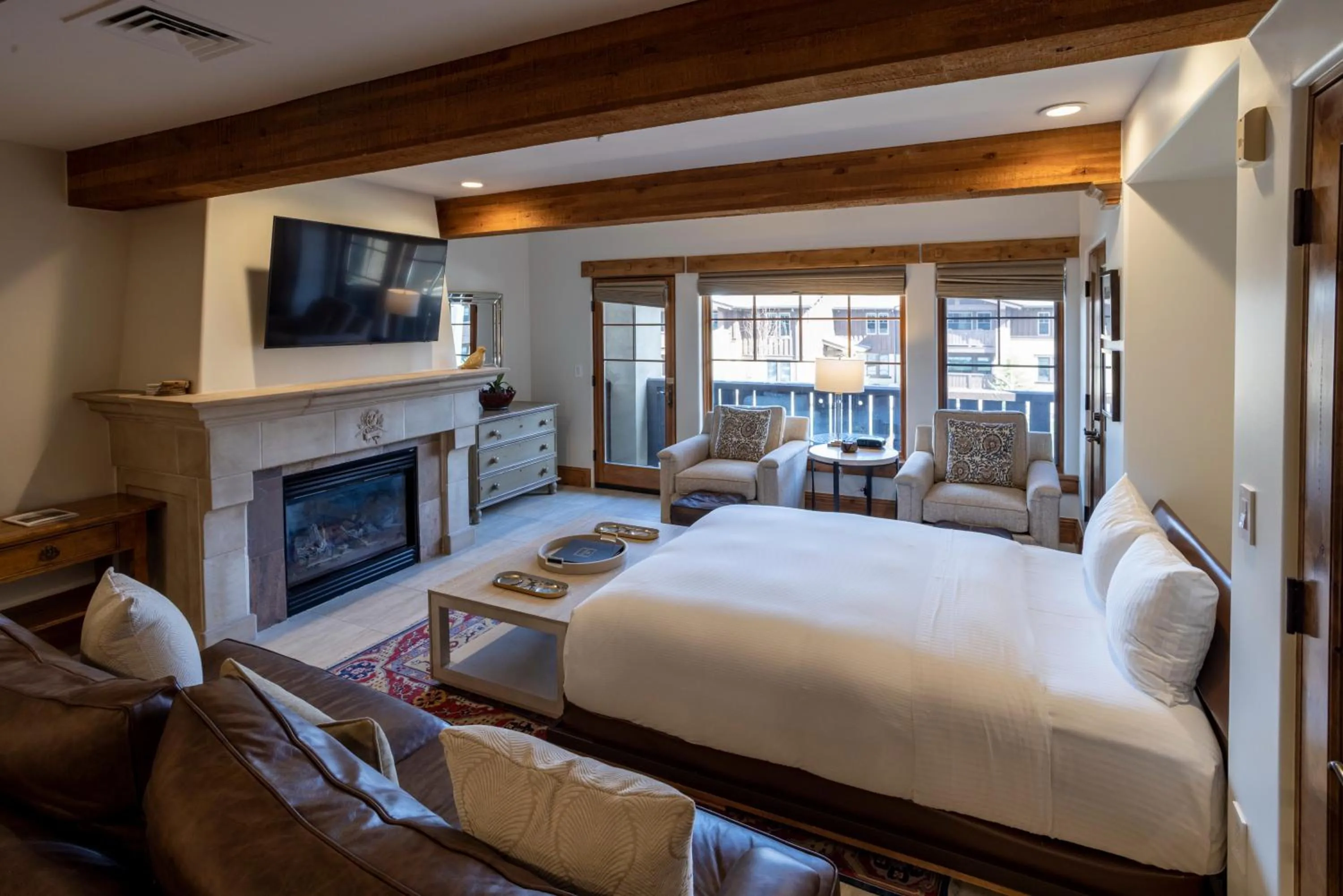 Bed in The Chateaux Deer Valley