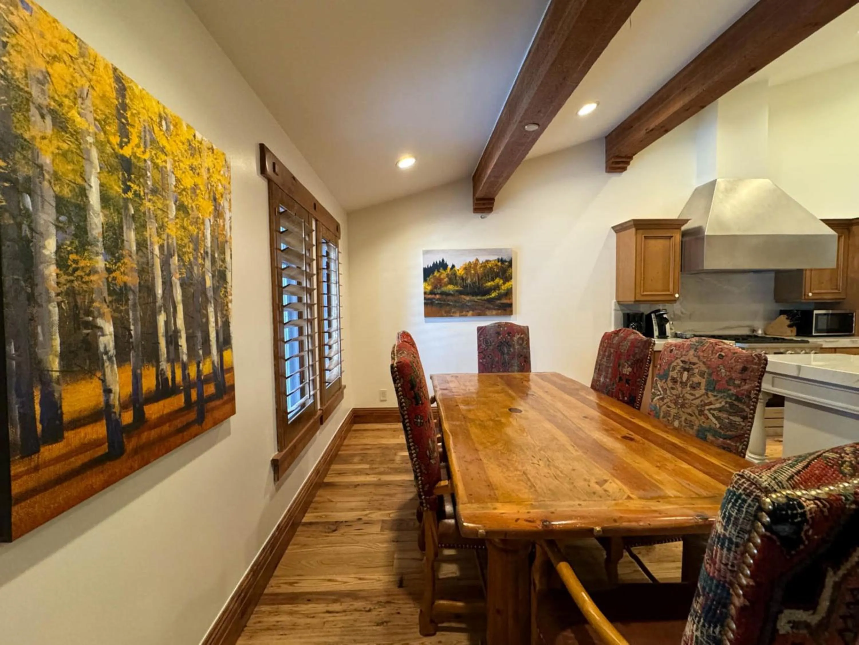 Dining area in The Chateaux Deer Valley