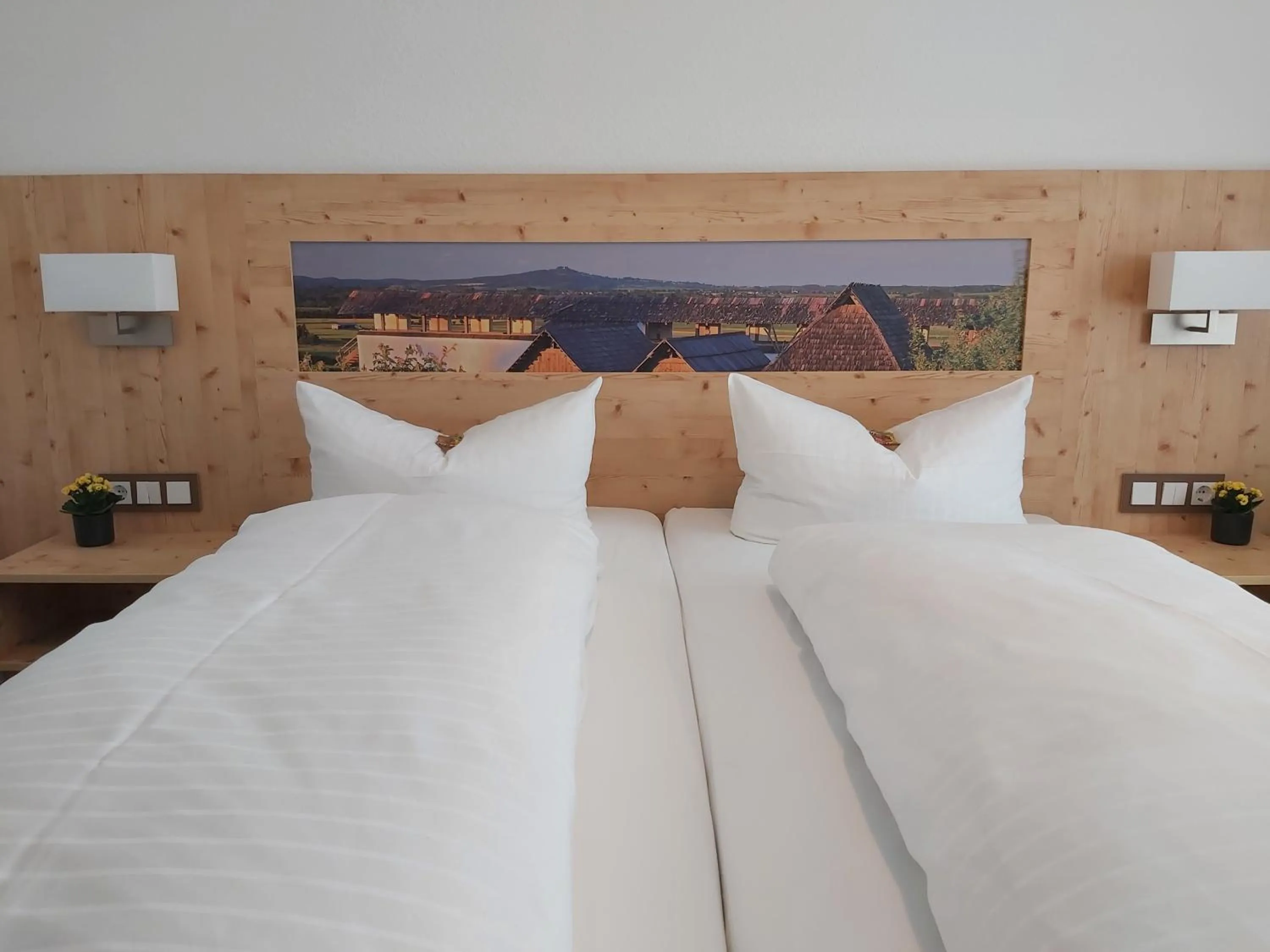 Bed in Hotel & Restaurant Engel