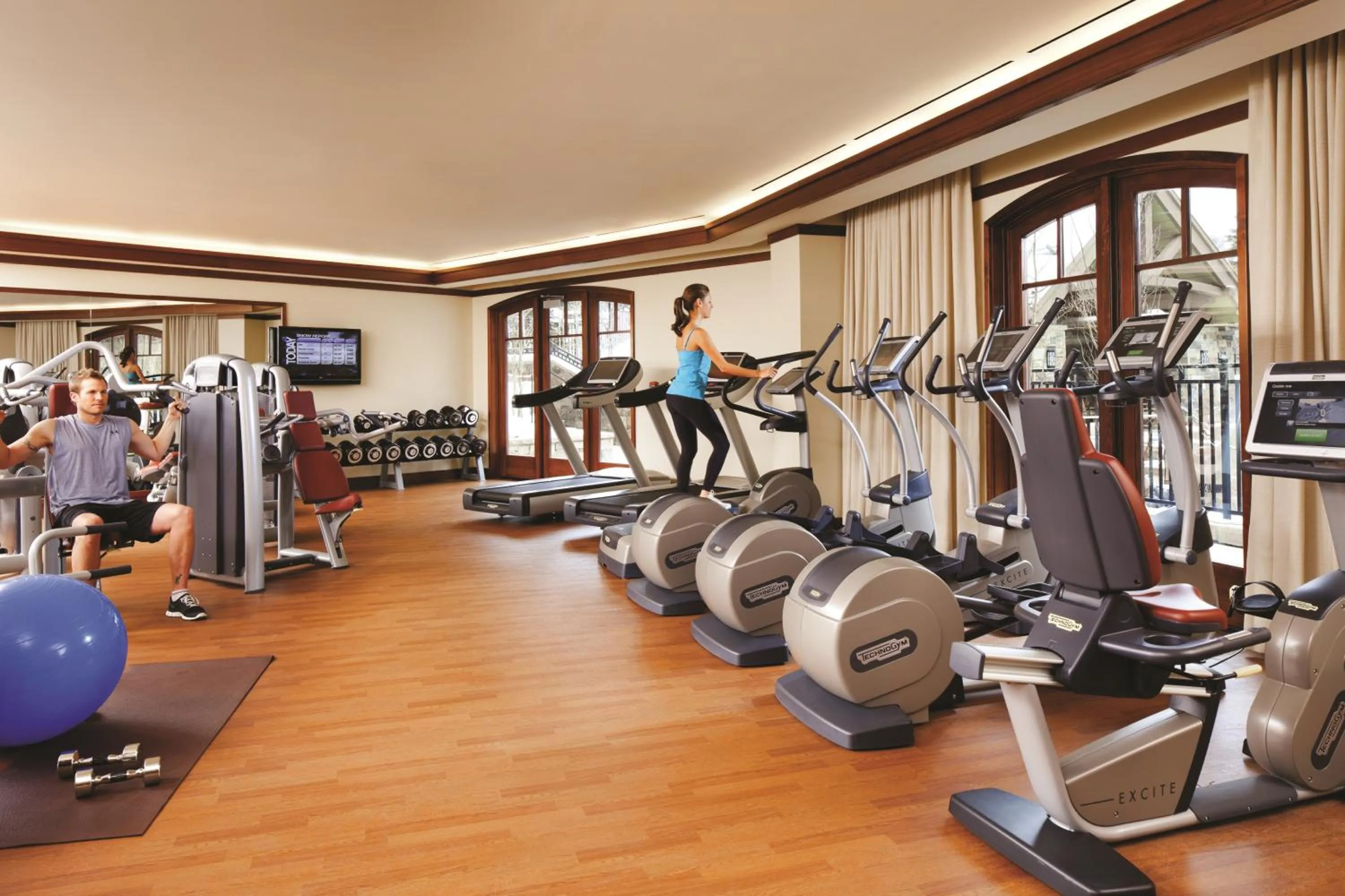 Fitness centre/facilities in Four Seasons Resort Vail