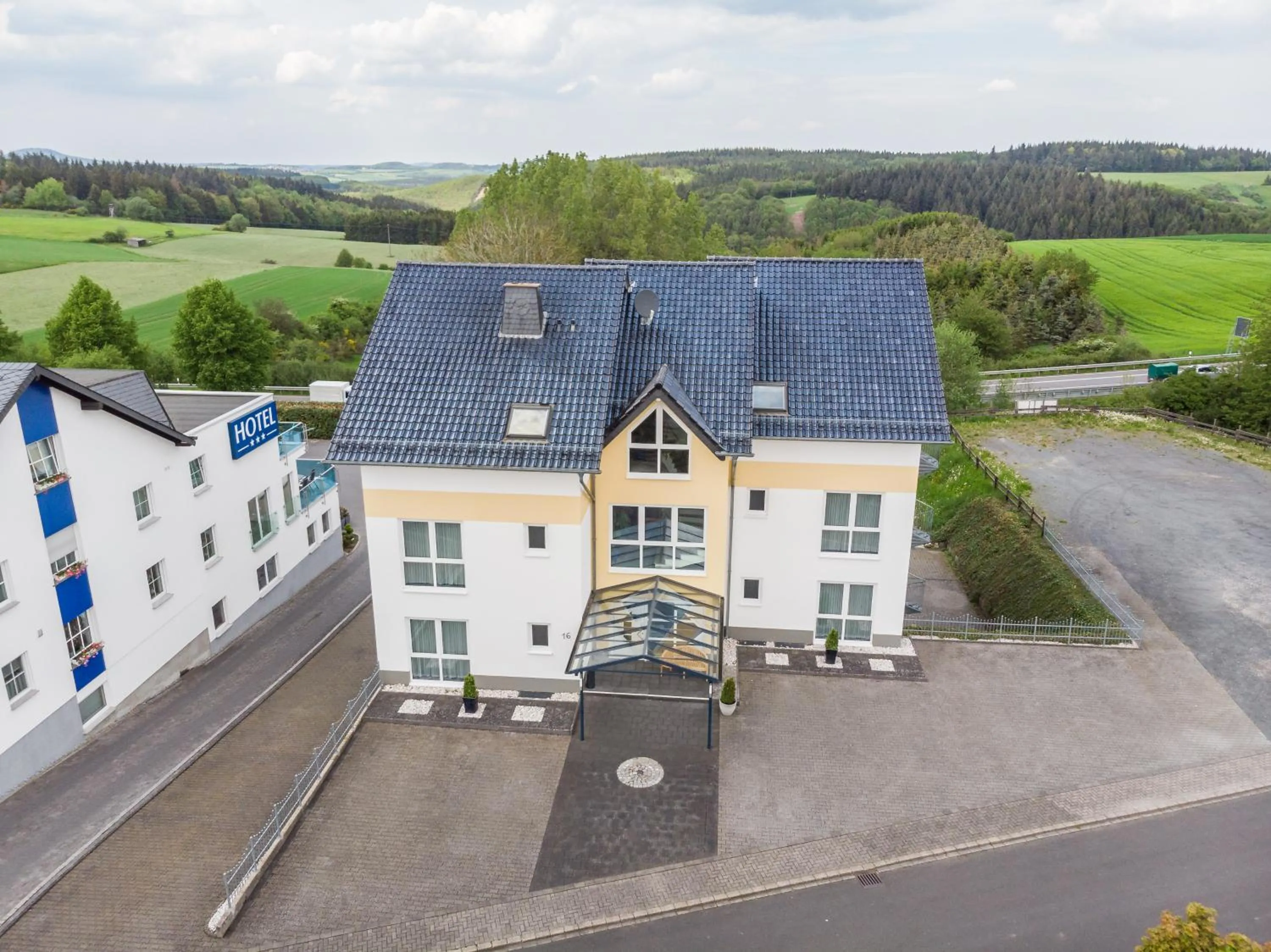 Bird's eye view in Hotel Rieder