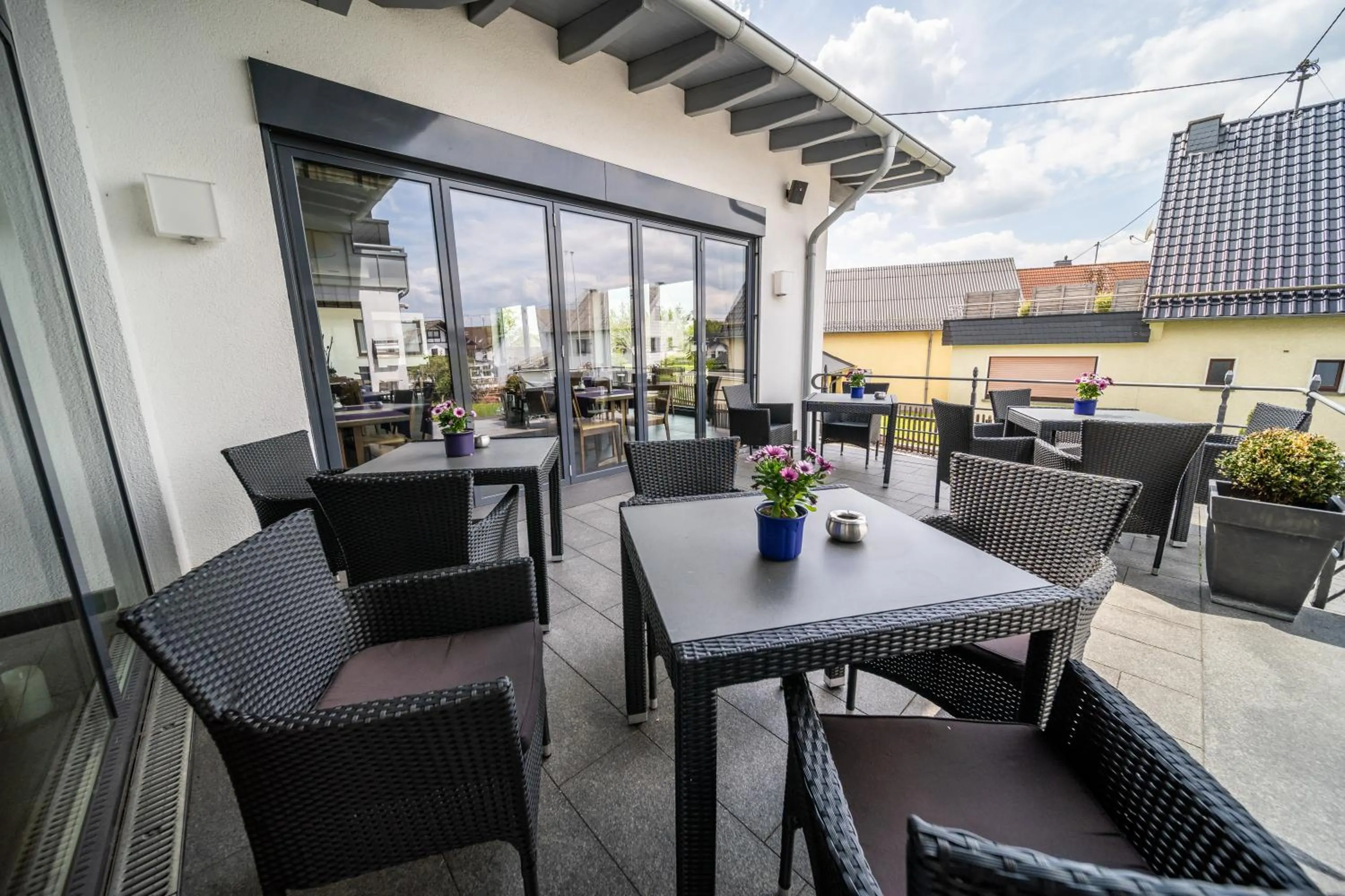 Patio in Hotel Rieder