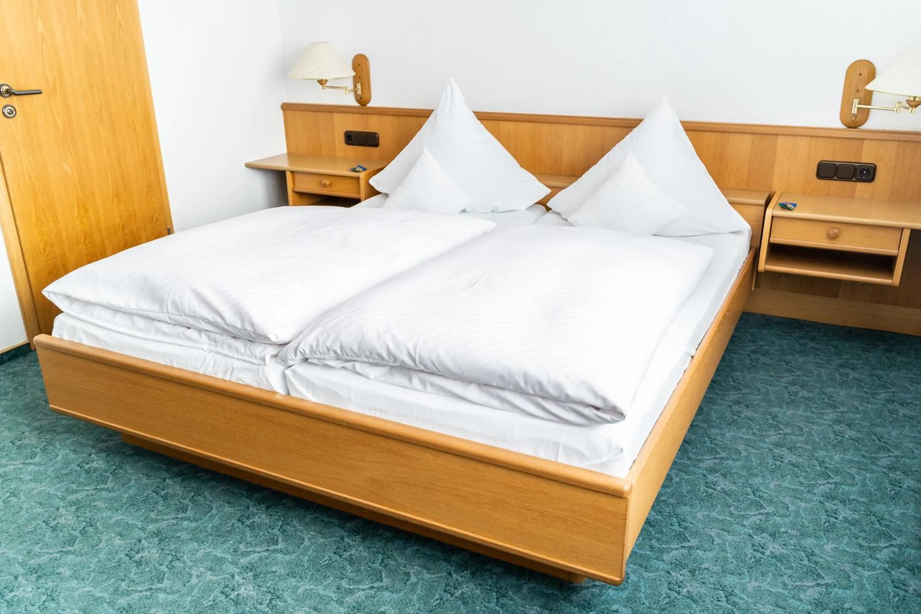 Bedroom, Bed in Hotel Rieder