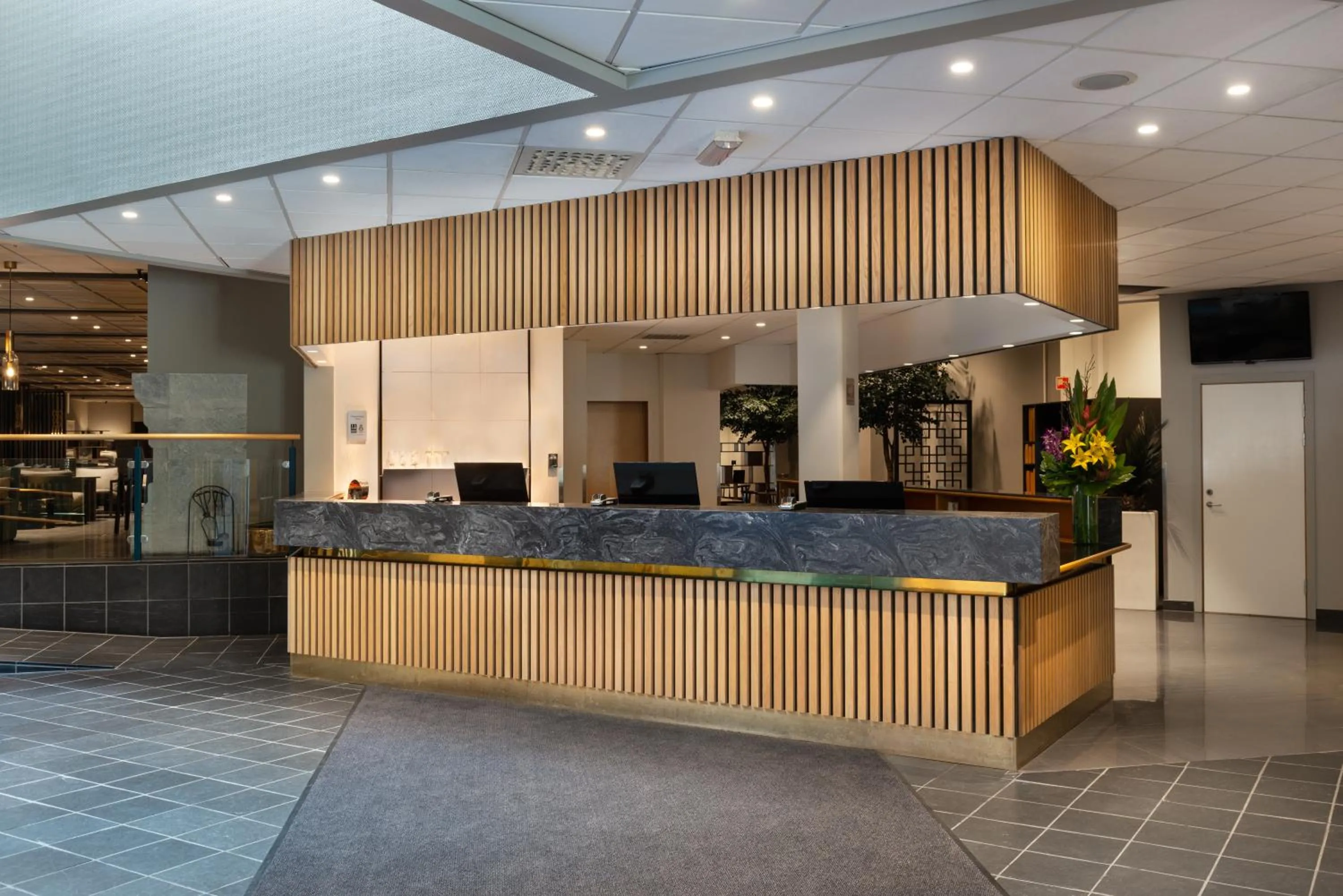 Lobby or reception in Quality Hotel Sarpsborg