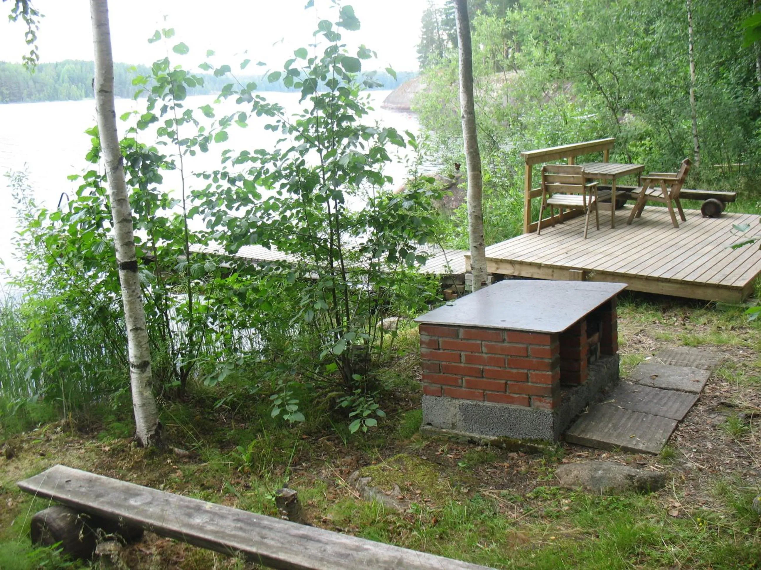 BBQ facilities in Yli-Kaitala Holiday Resort Tuuliviiri