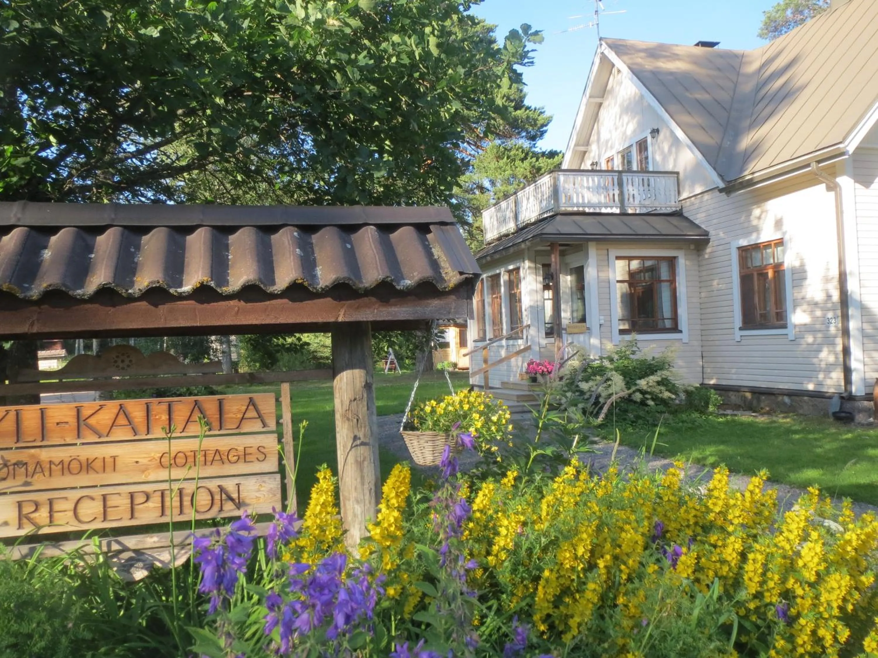 Lobby or reception in Yli-Kaitala Holiday Resort Tuuliviiri