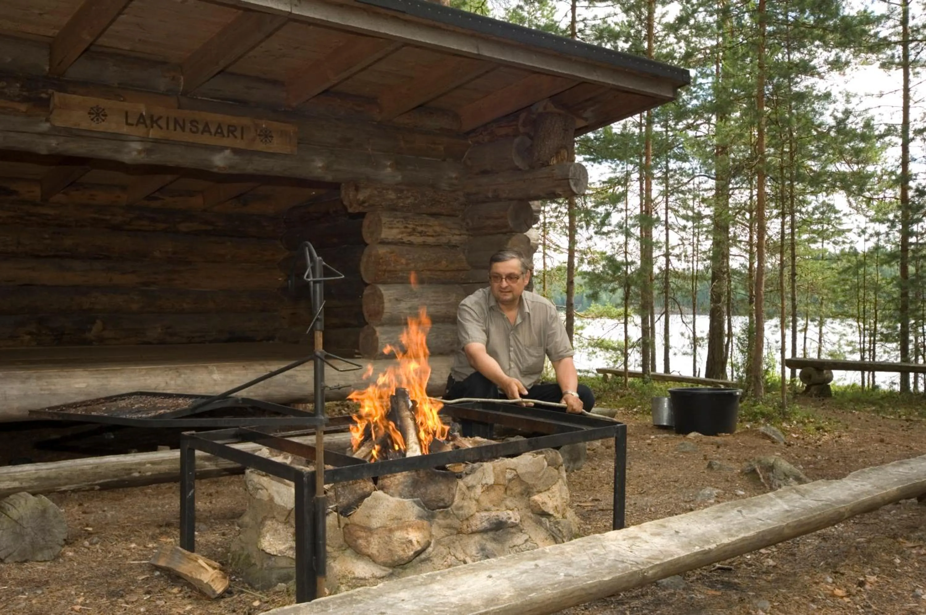 Hiking in Yli-Kaitala Holiday Resort Tuuliviiri