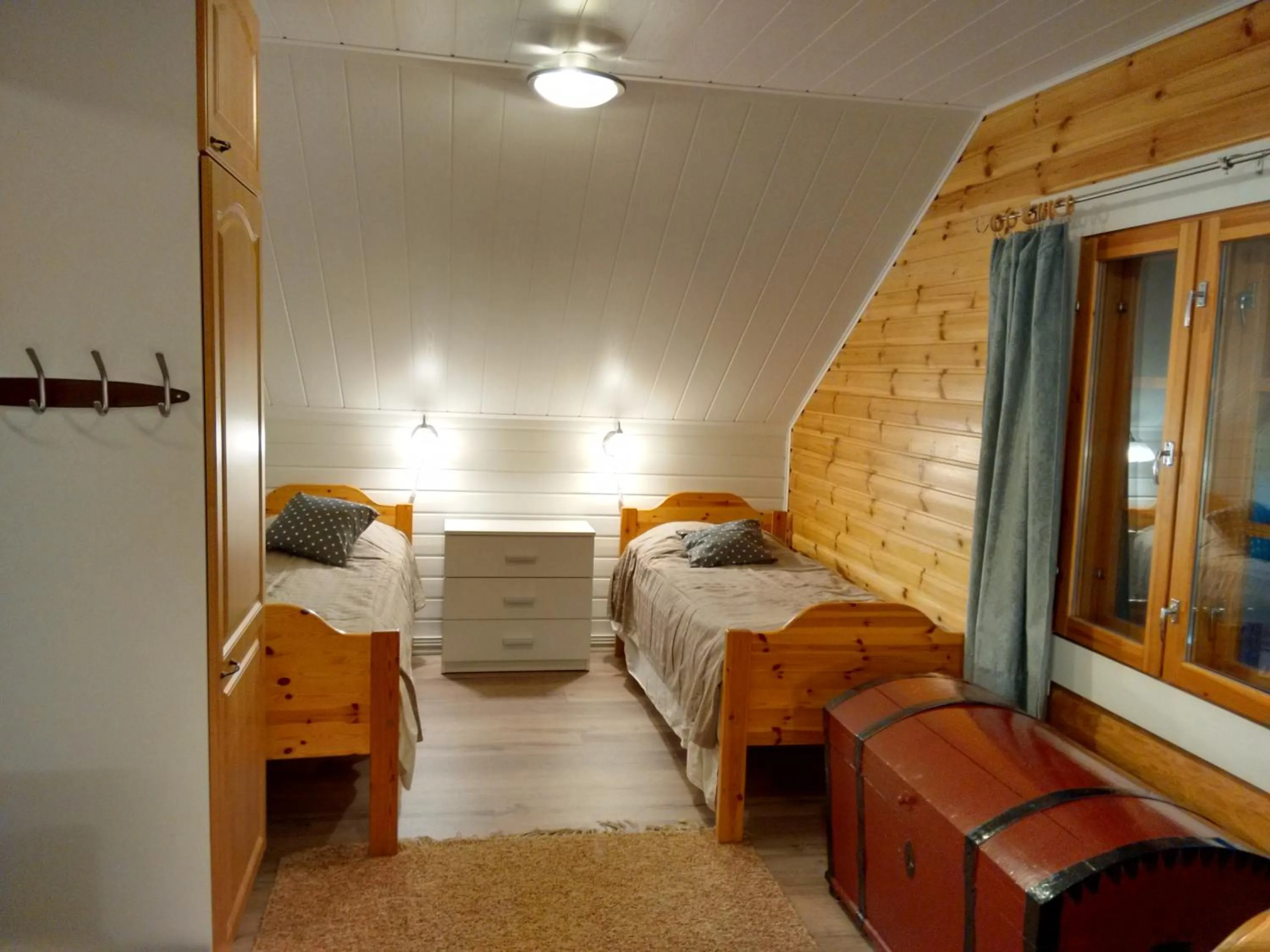 Bedroom, Bed in Yli-Kaitala Holiday Resort Tuuliviiri