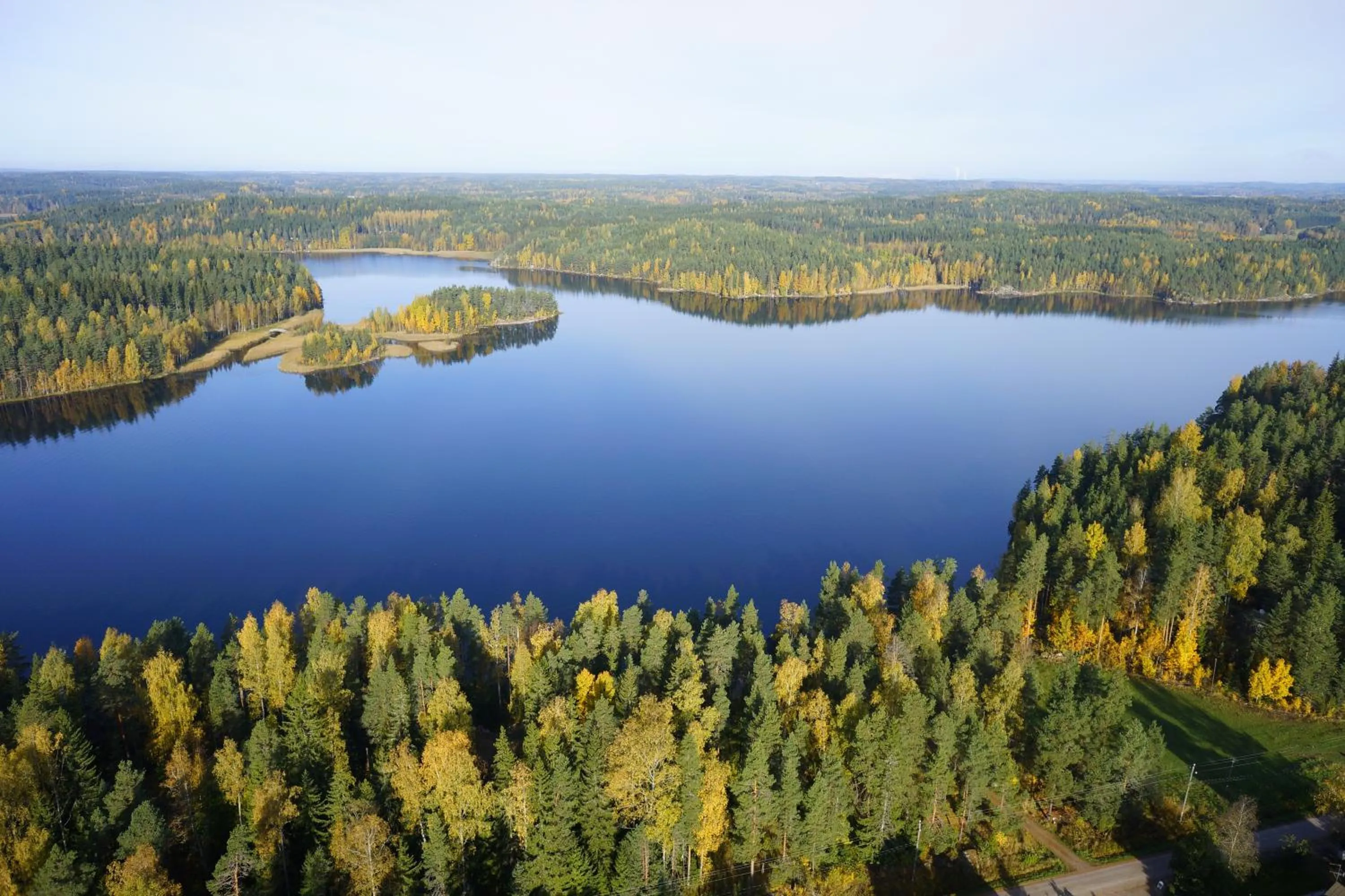 Natural landscape in Yli-Kaitala Holiday Resort Tuuliviiri