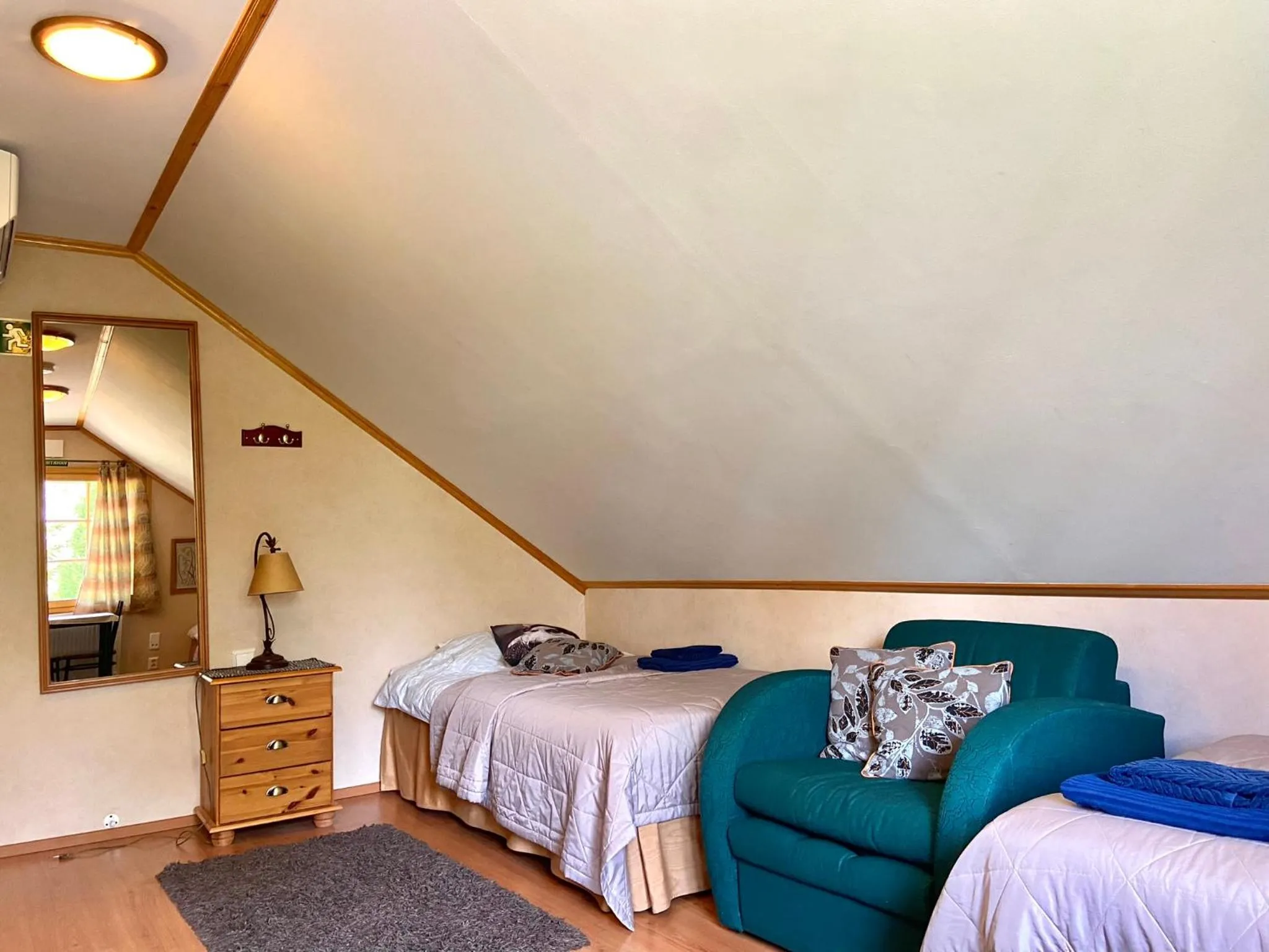 Bed in Yli-Kaitala Holiday Resort Tuuliviiri