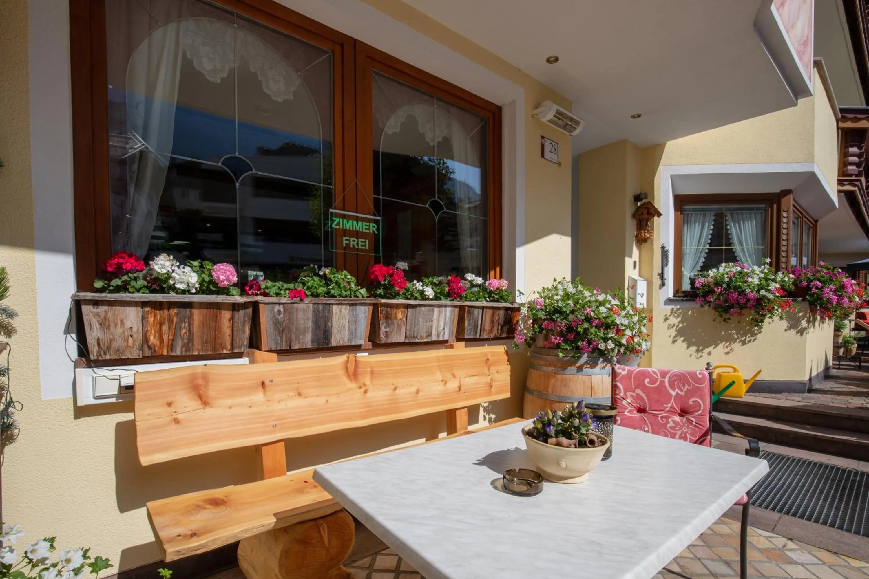 Balcony/Terrace in Alpenresidenz Trisanna