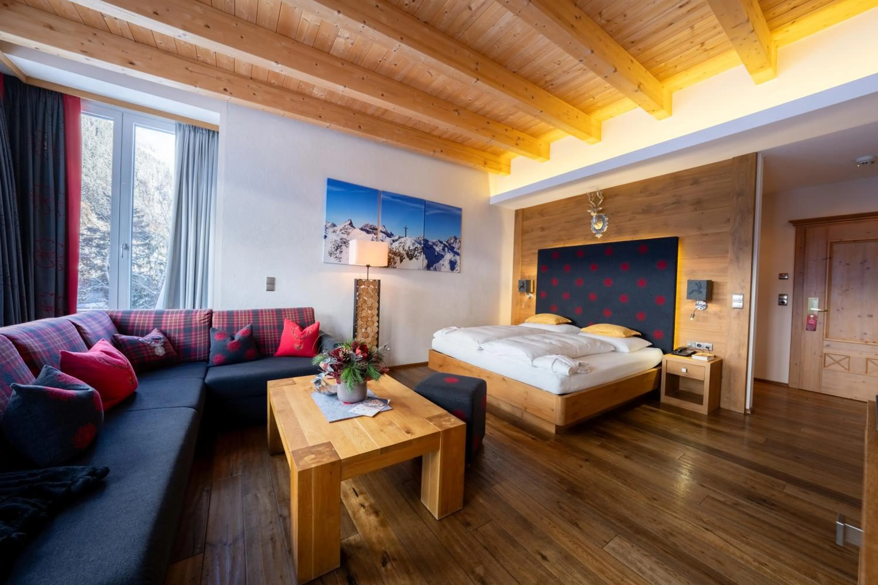 Bed in Alpenresidenz Trisanna